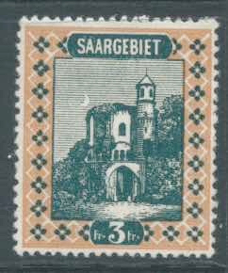 SAAR 1922 - SG96 30f Myrtle & Orange - Mounted Mint - Catalogue £39