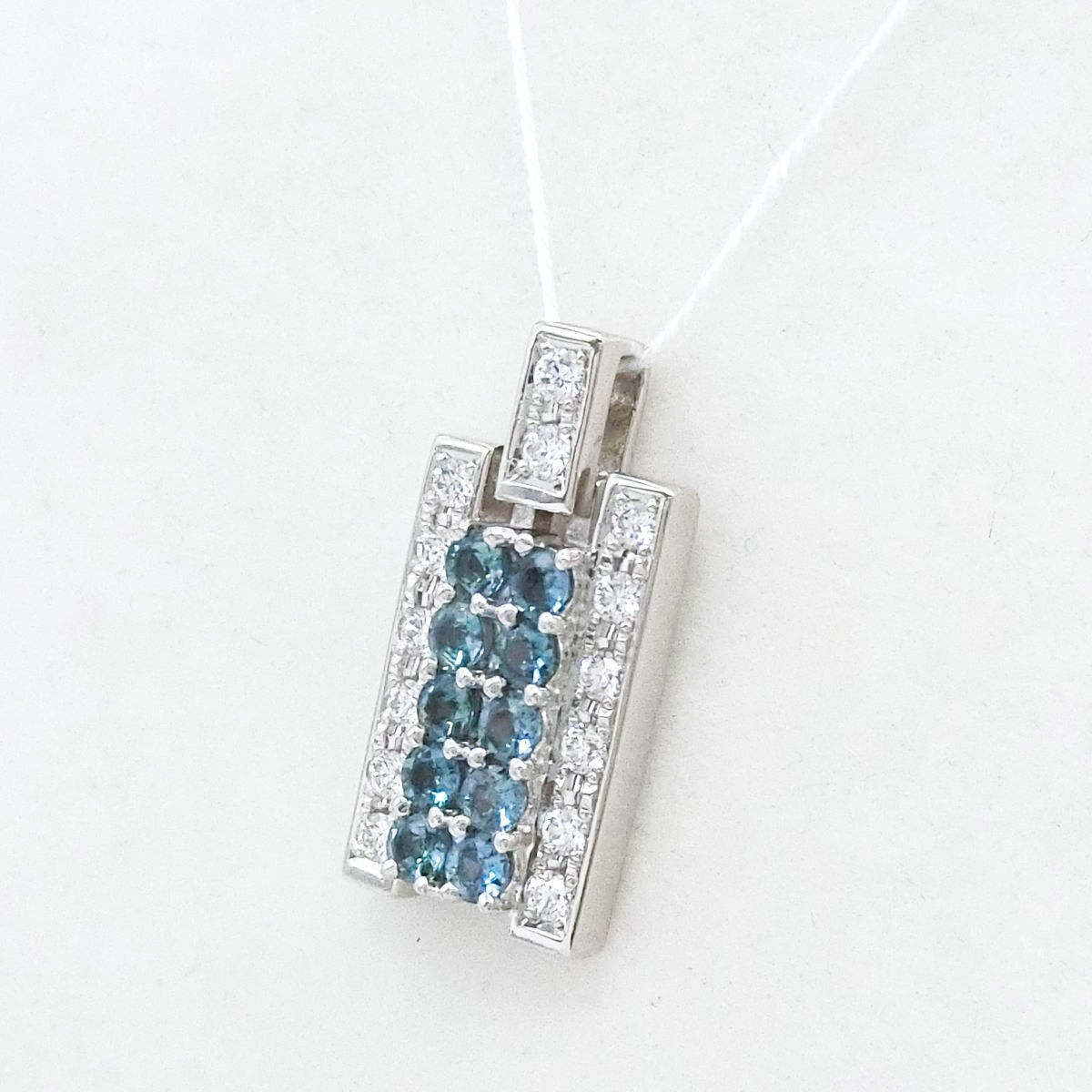 TASAKI Pt900 Platinum Alexandrite Diamond 0.19ct Pendant Top Finished  Ite