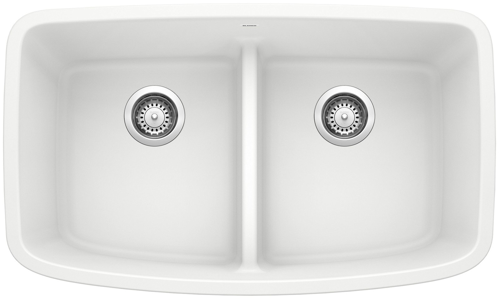 Blanco 442199 Valea 32" Undermount Double Basin SILGRANIT Kitchen - White