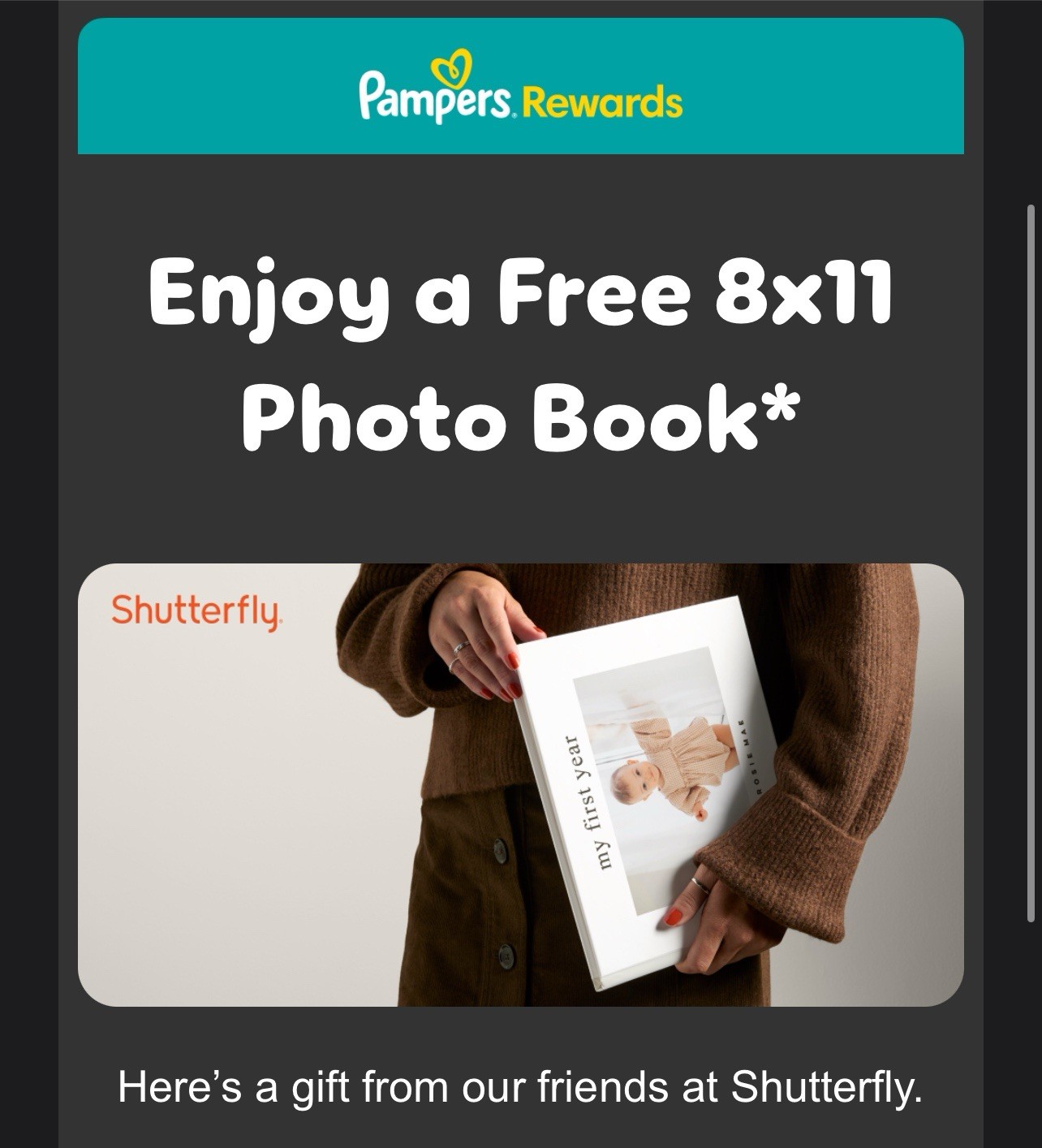 Shutterfly 8x11 Photo Book Code Valid 3/31/26