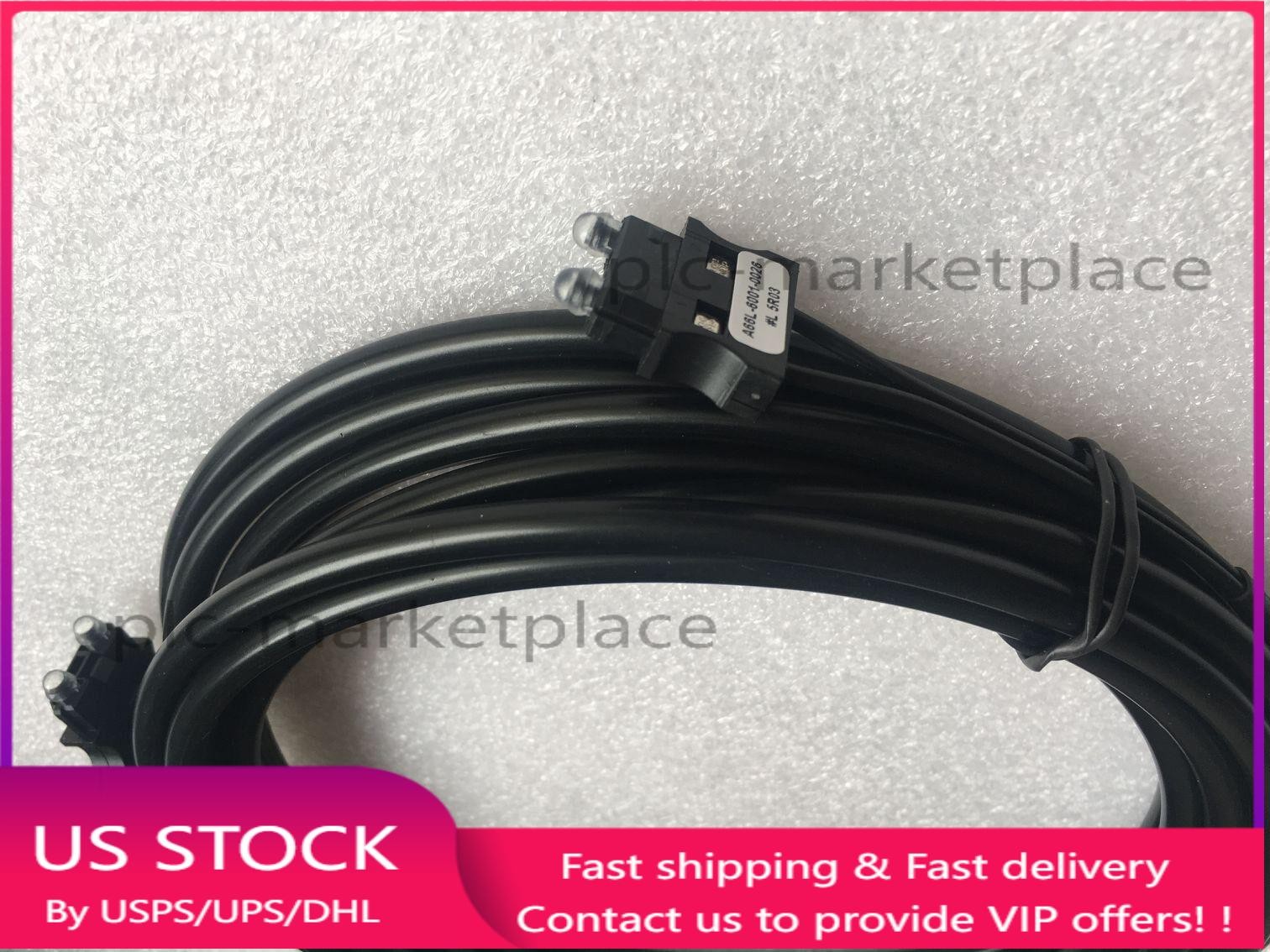 FANUC  FIBER OPTIC CABLE A66L-6001-0026#L20R03  NEW