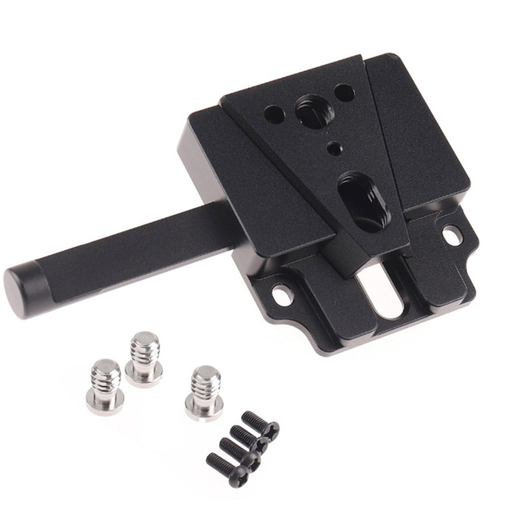 Photography Aluminum Alloy V-Mount Battery Plate  Release Plate+V-Lock5002