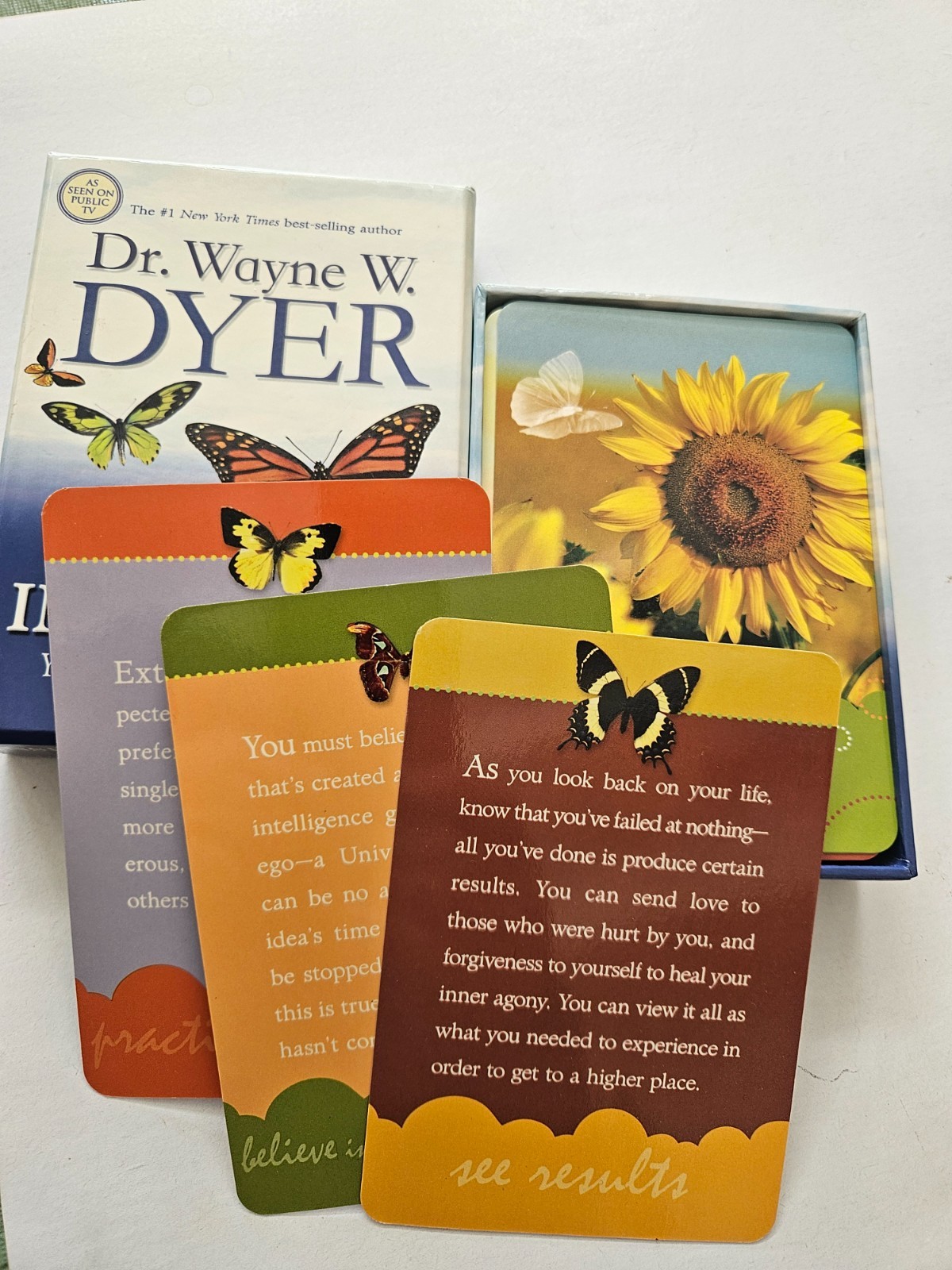 DR. WAYNE W DWYER INSPIRATION YOUR ULTIMATE CALLING 50 CARD DECK FREE SHIPPING