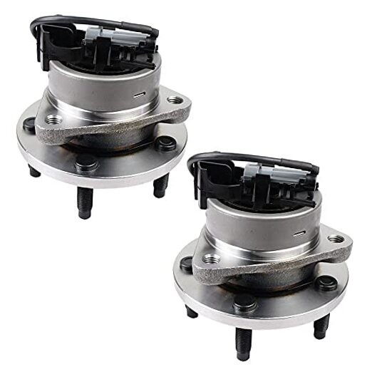  513206 Pair Front Wheel Bearing Hub Assembly Compatible with 2006-2011 Chevy 