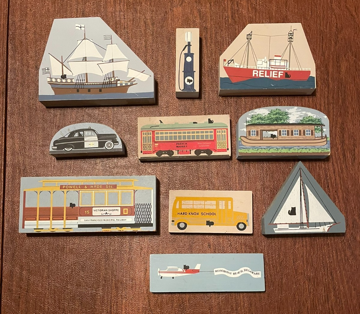 The Cat's Meow Lot of 10 Vehicles