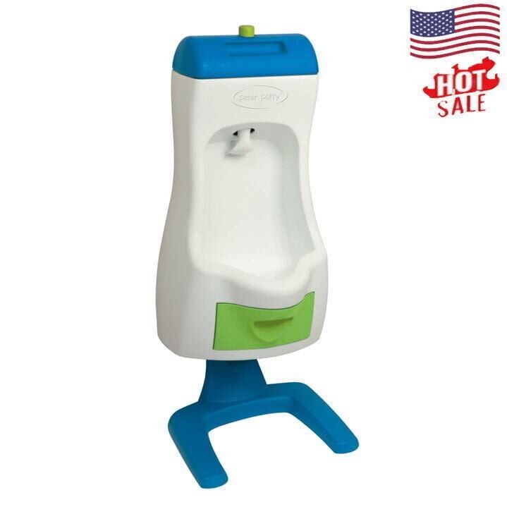 Toddler Urinal Boys Adjust Height stand wall mount Both Flushable 18 48 Months