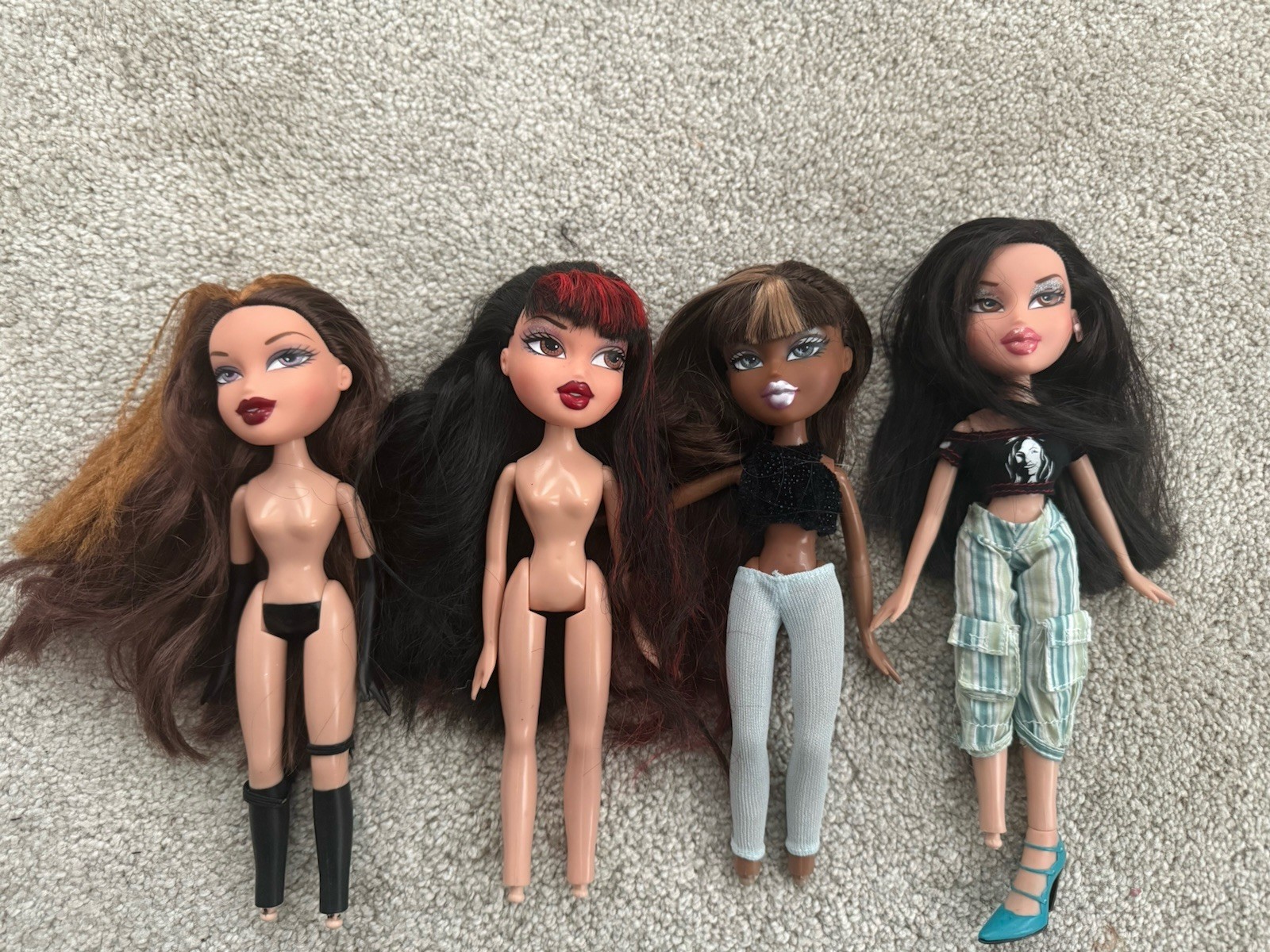 Bratz Lot Birthday Bash Sasha, Tiana Dana Feeling Pretty Jade. Please Read