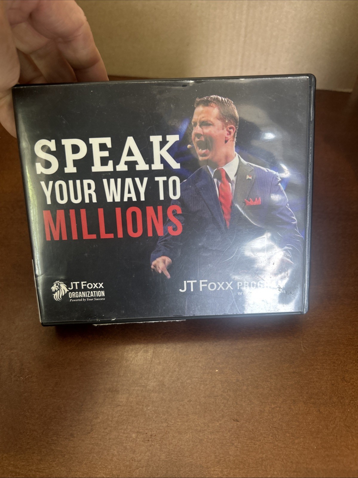Speak Your Way to Millions 15  Audio CD Set by JT Foxx Rare Set