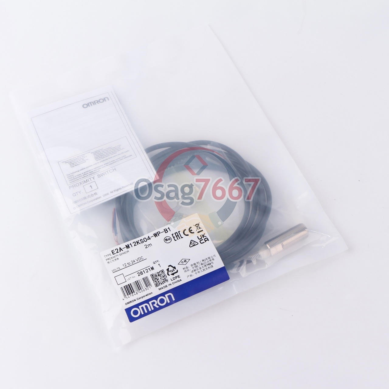 NEW ONE Photoelectric Switch E2A-M12KS04-WP-B1 E2AM12KS04WPB1 *tm