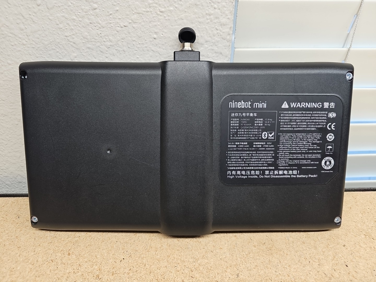 Segway Ninebot MiniPro Battery Wont Charge Mail In Repair Service 4 red led fix