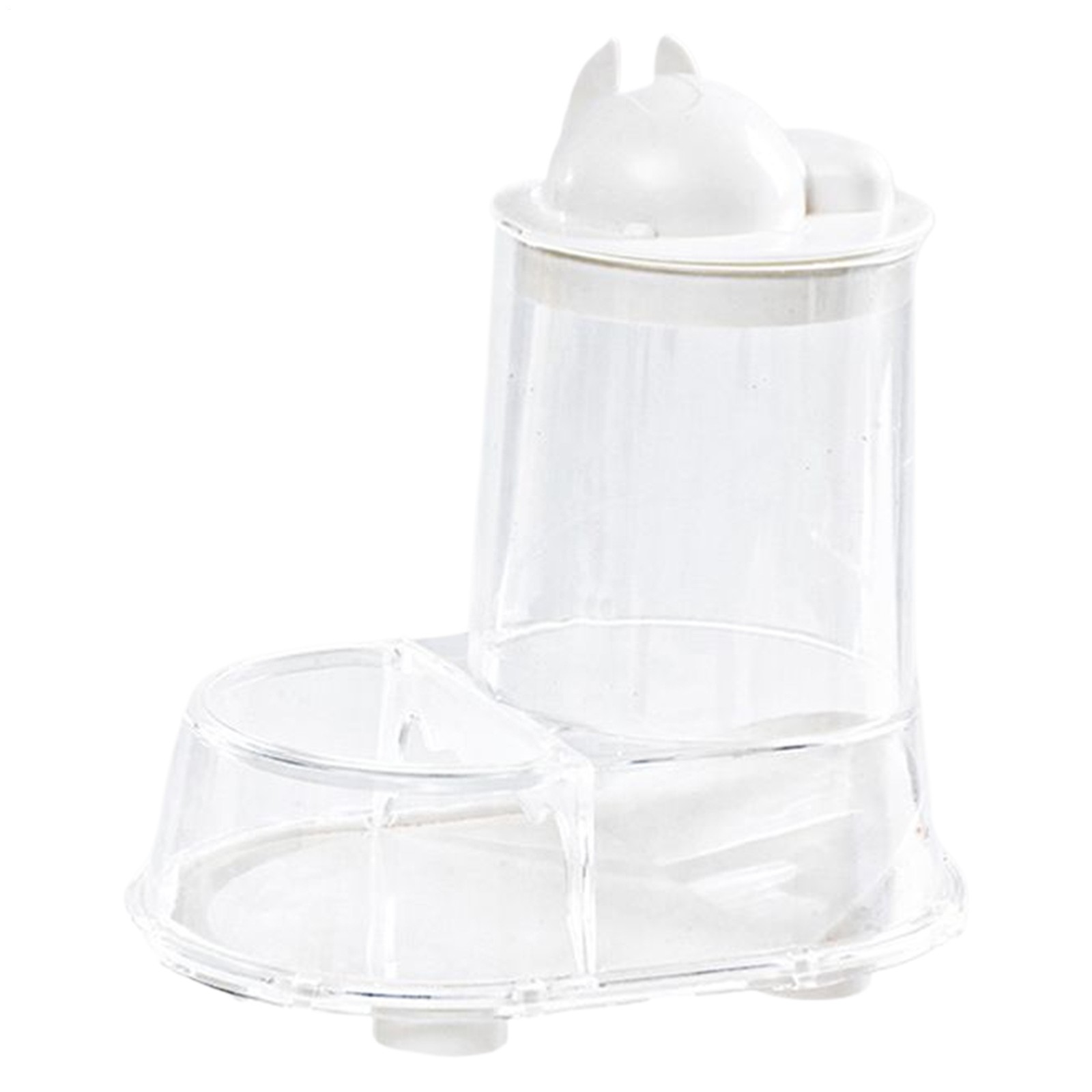 Hamster Food Dispenser Automatic Hamster Food Dish Large Capacity