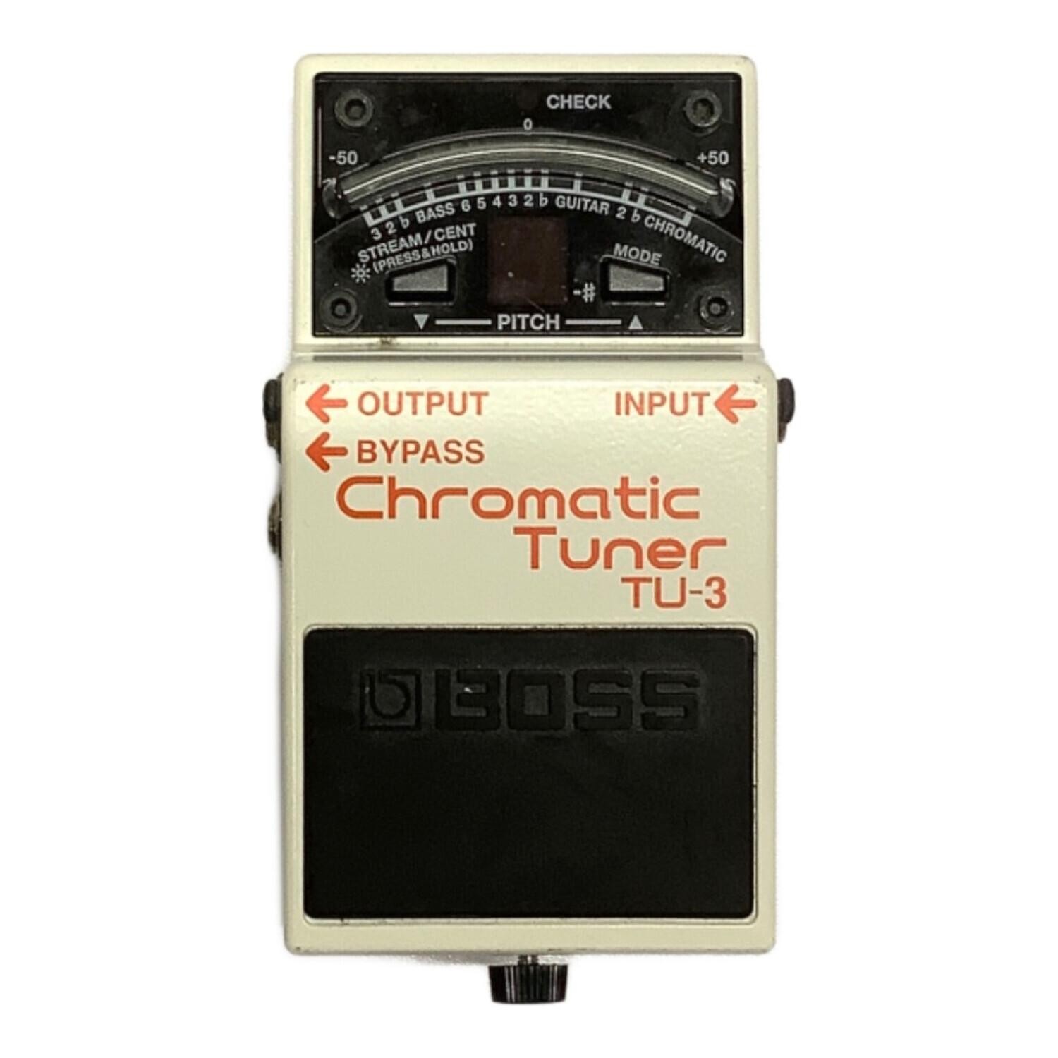 BOSS TU-3 Chromatic Tuner Pedal Excellent JAPAN