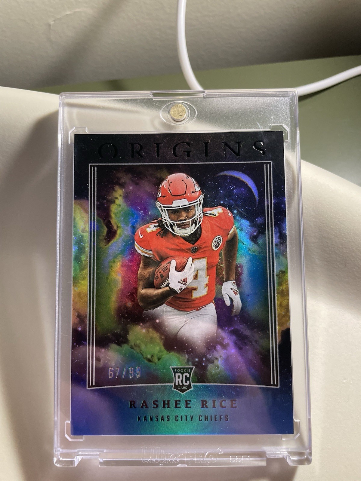 2023 Panini Origins Rashee Rice #120 Rookie Serial 67/99 Kansas City Chiefs