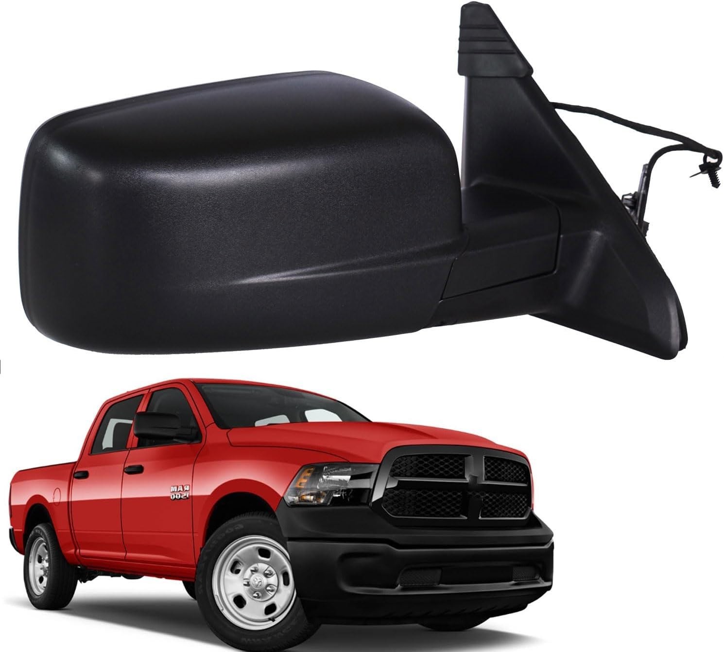 For Dodge Ram Side Mirror replacement Right Passenger for 2014-2018,Ram