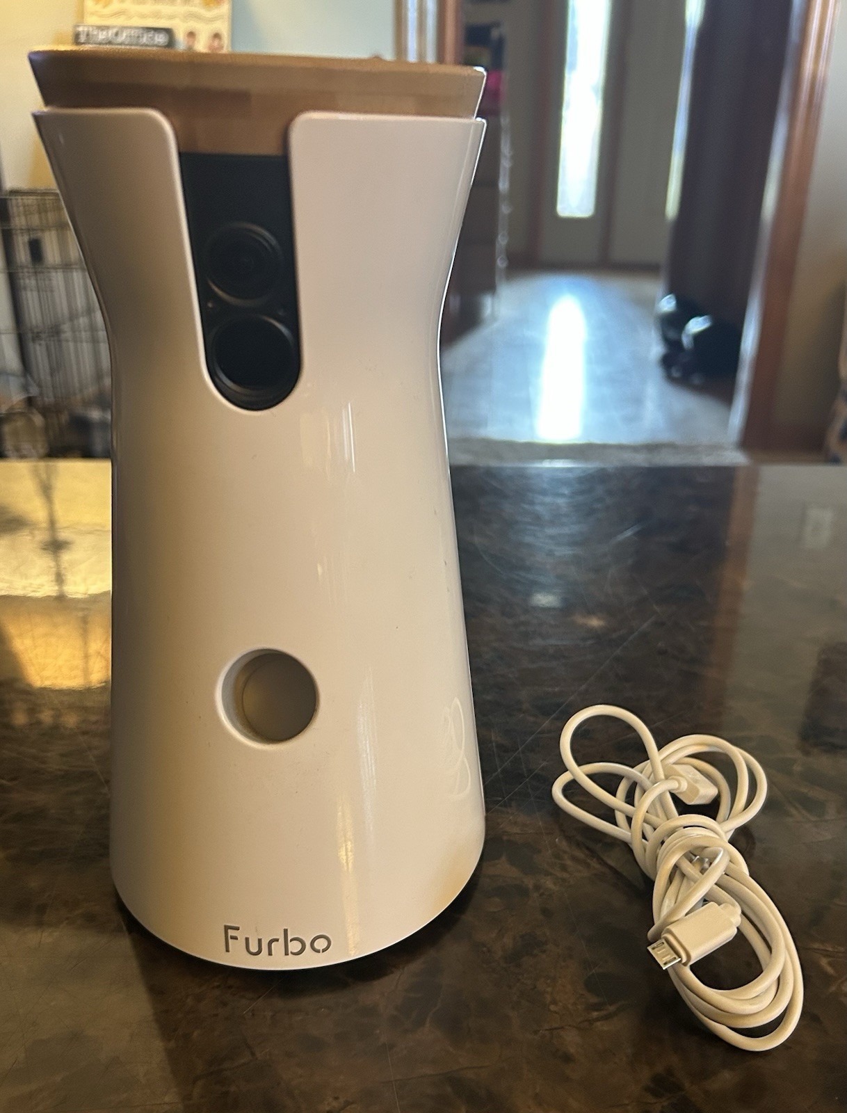 Furbo2 Dog Treat Tossing Dispenser Full HD WiFi Pet Camera with 2-Way Audio