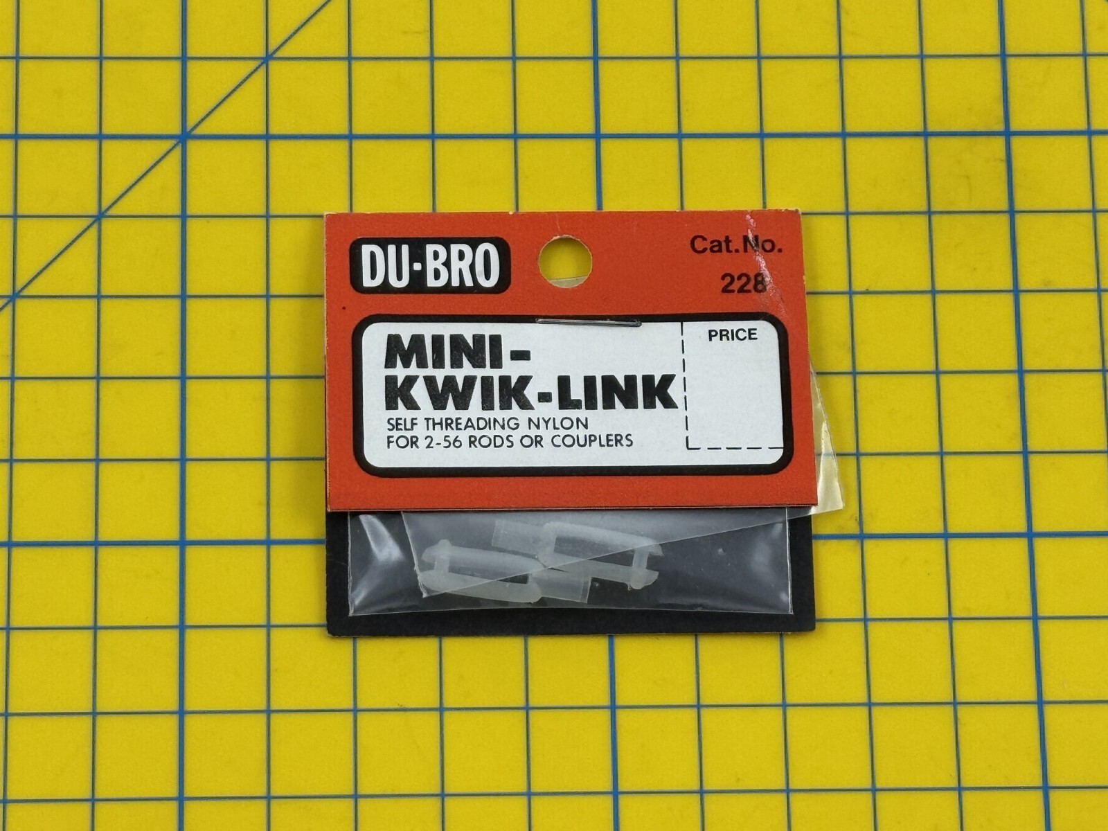 Dubro Mini Kwik-Link Set Threding Nylon for 2-56 Rods / Couplers 228 Modeling