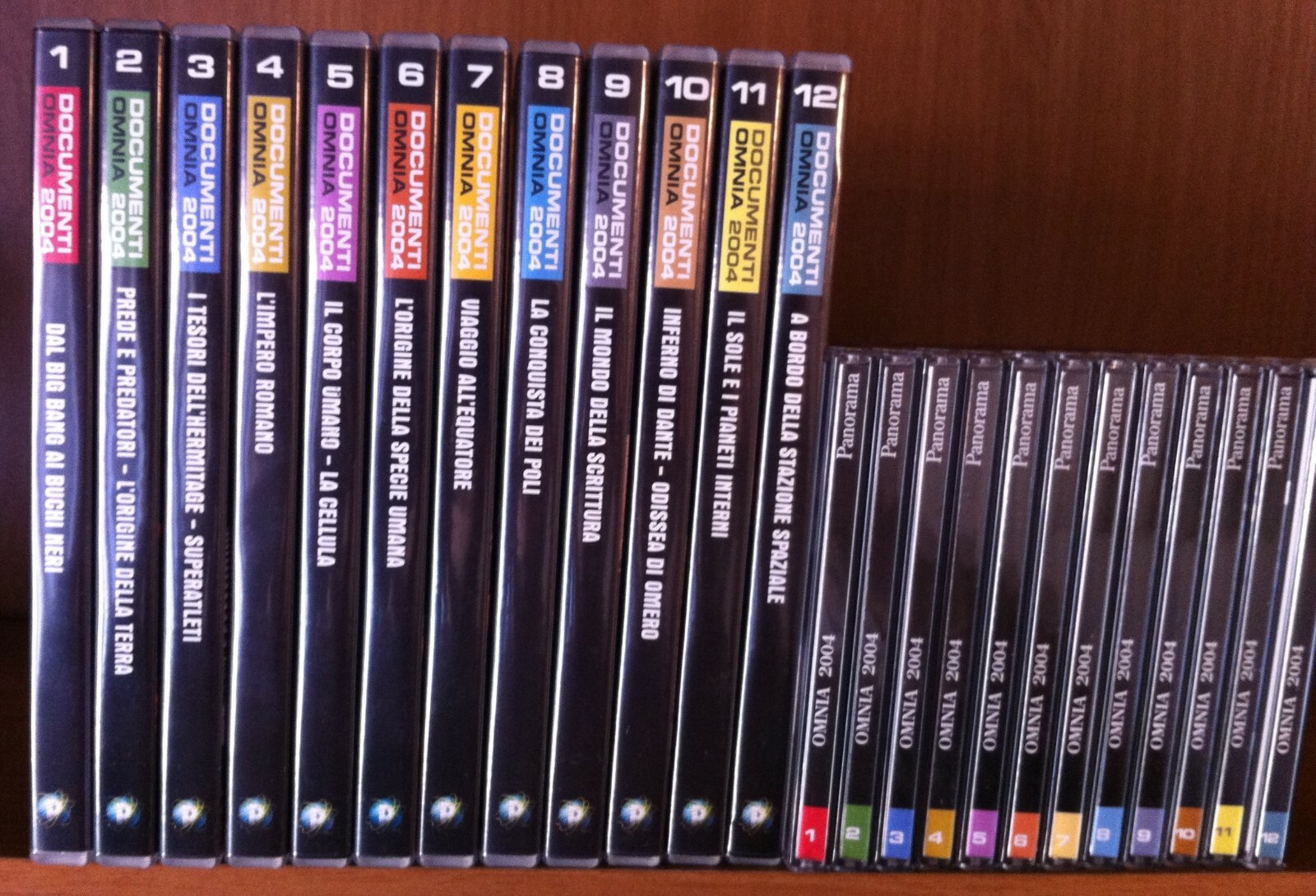 Complete Works OMNIA 2004 12 DVD + 12 CD Multimedia Encyclopedia DE AGOSTINI