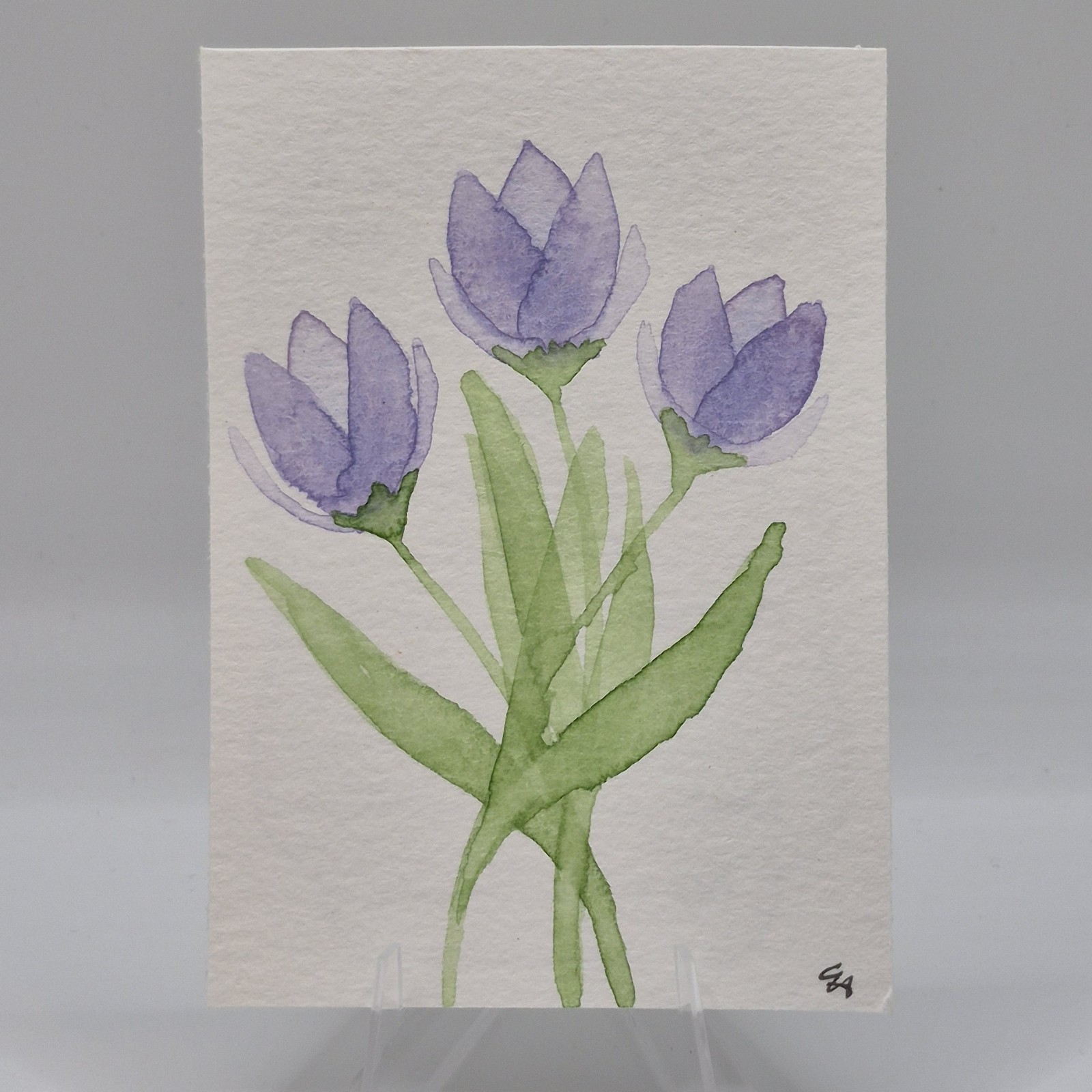 ACEO Original, Watercolor Mini Painting, 3.5in by 2.5in Art