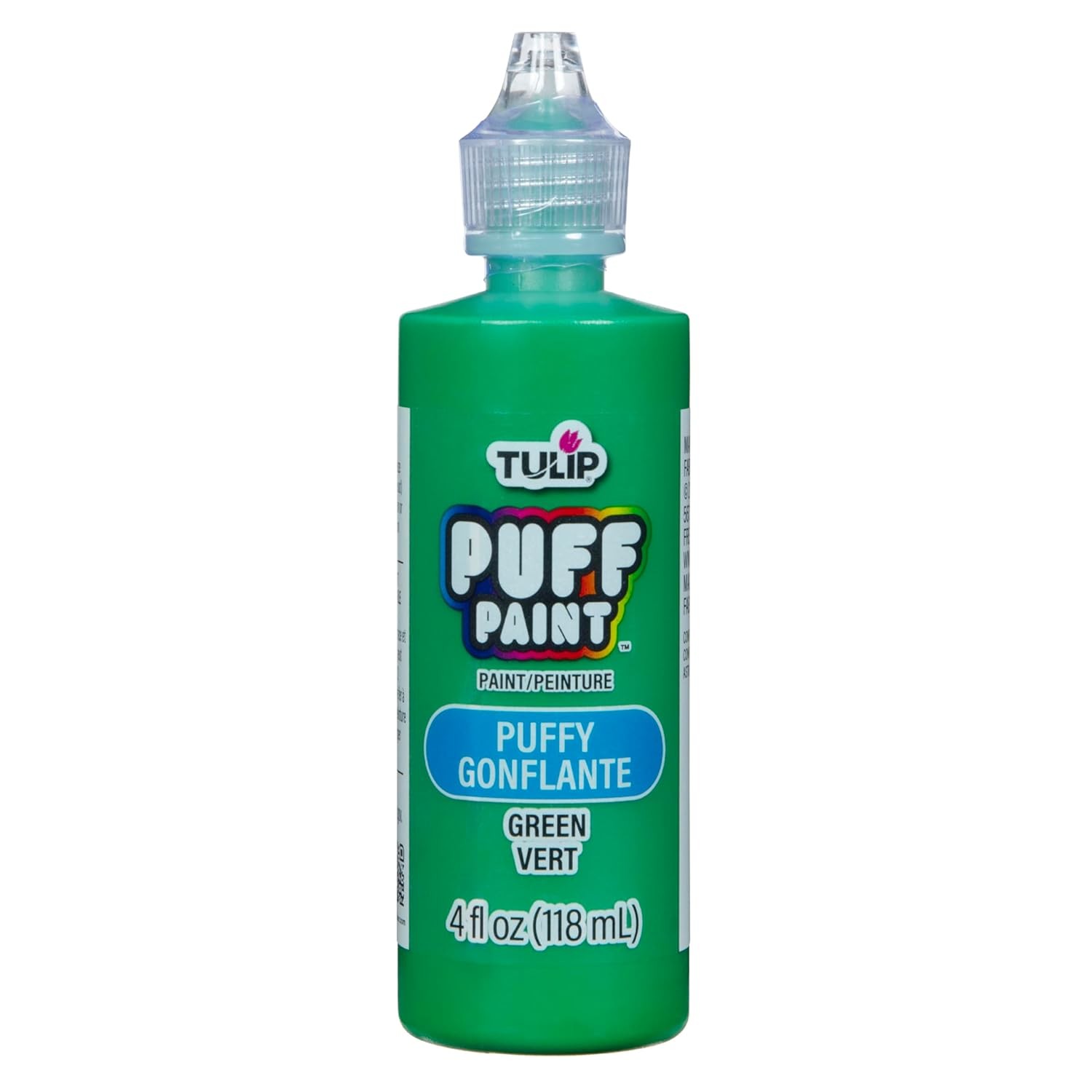 Tulip Dimensional Fabric Paint 17133 Dfpt 4Oz Puffy Green, 4 Fl Oz (Pack of 1)