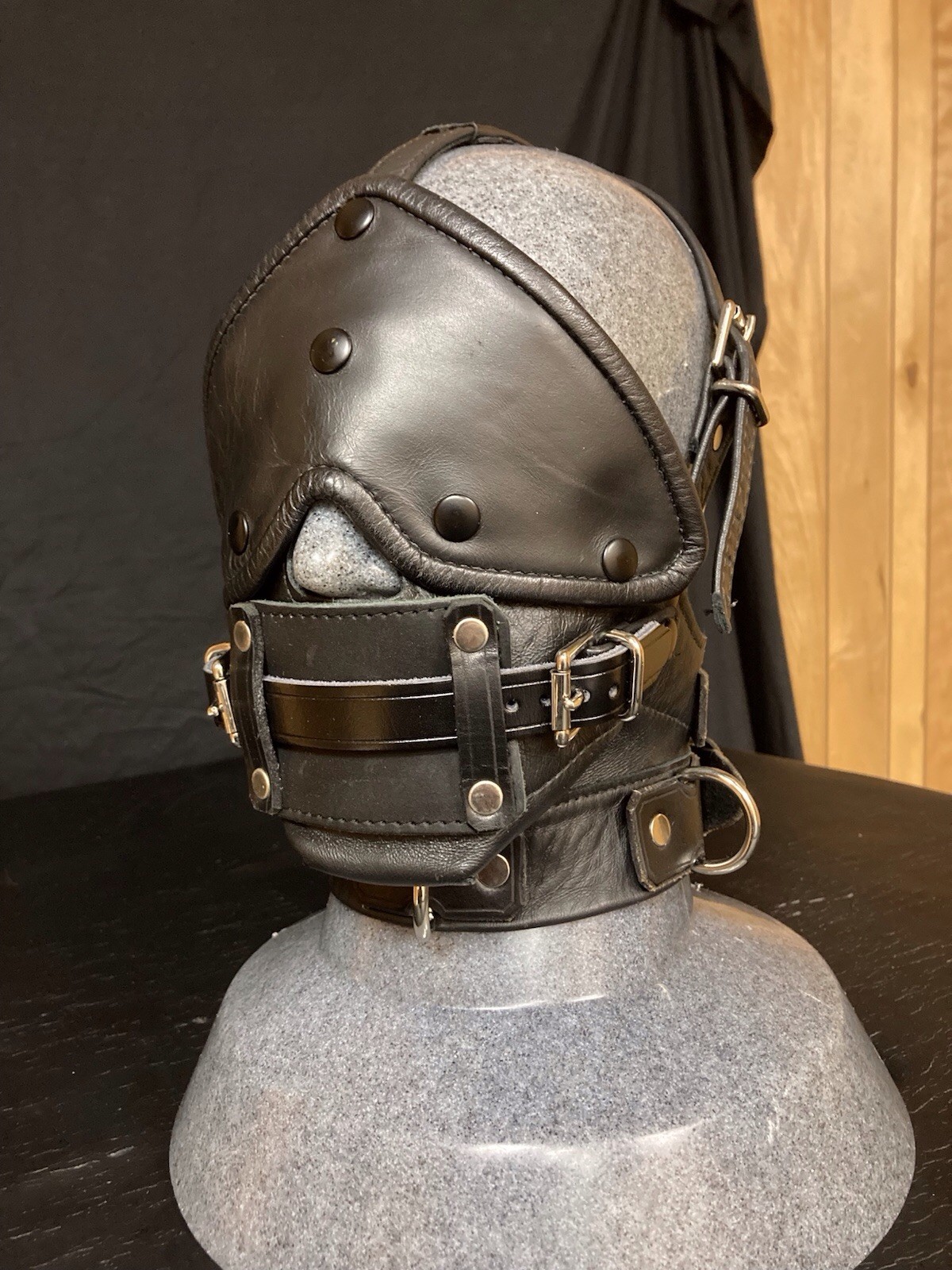 MR S Leather FETTERS Bishop Head Harness With Gag 665 Northbound