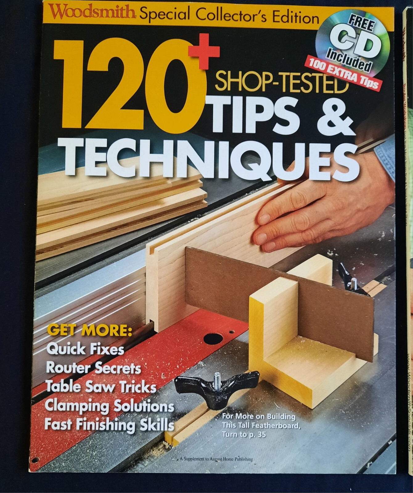 3 Woodsmith Magazine Bonus Books, includes Special Collectors Edition 120+ Tips