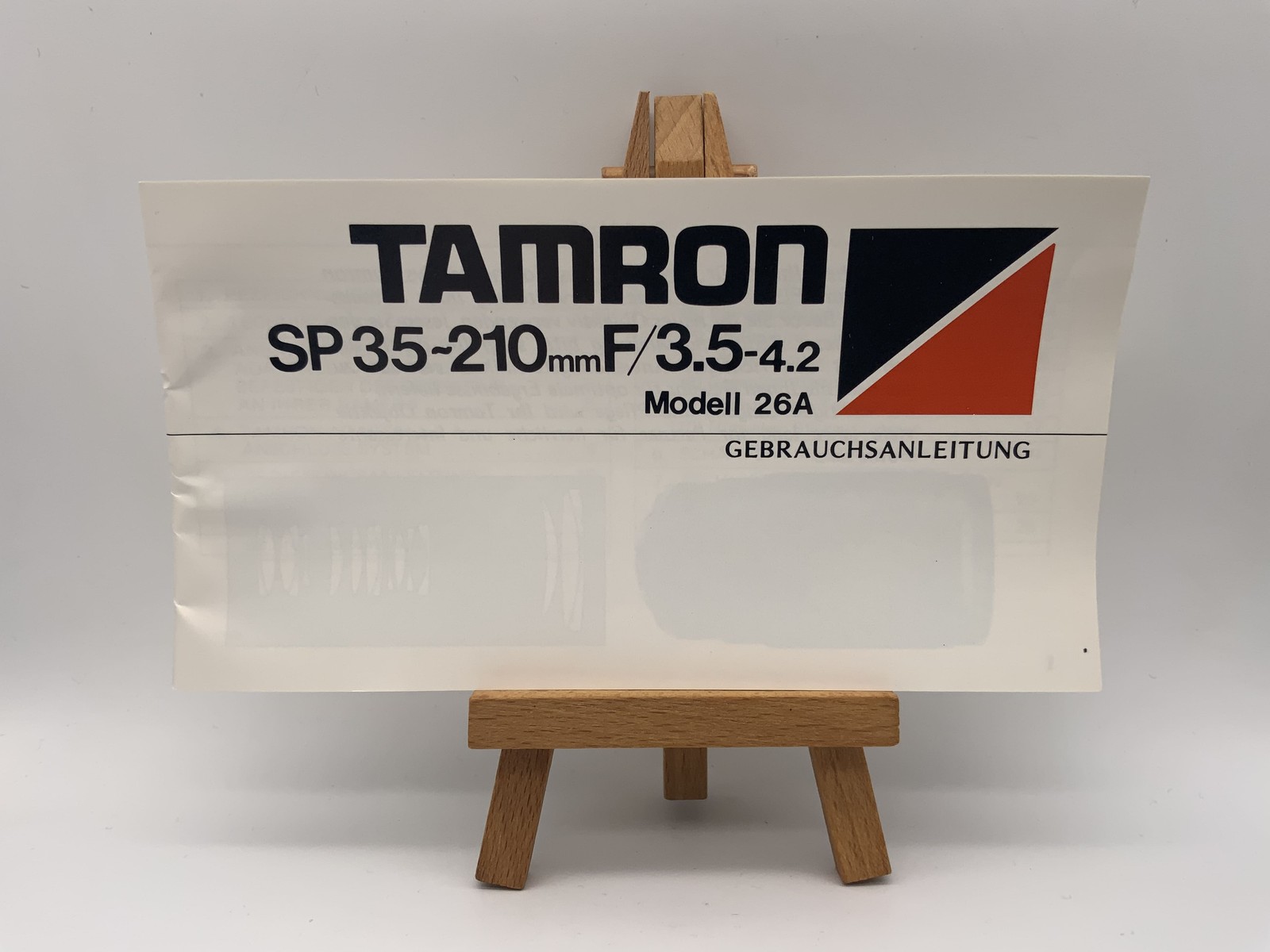 Tamron SP 35-210Mm F/3.5-4.2 Model 26A Manual German