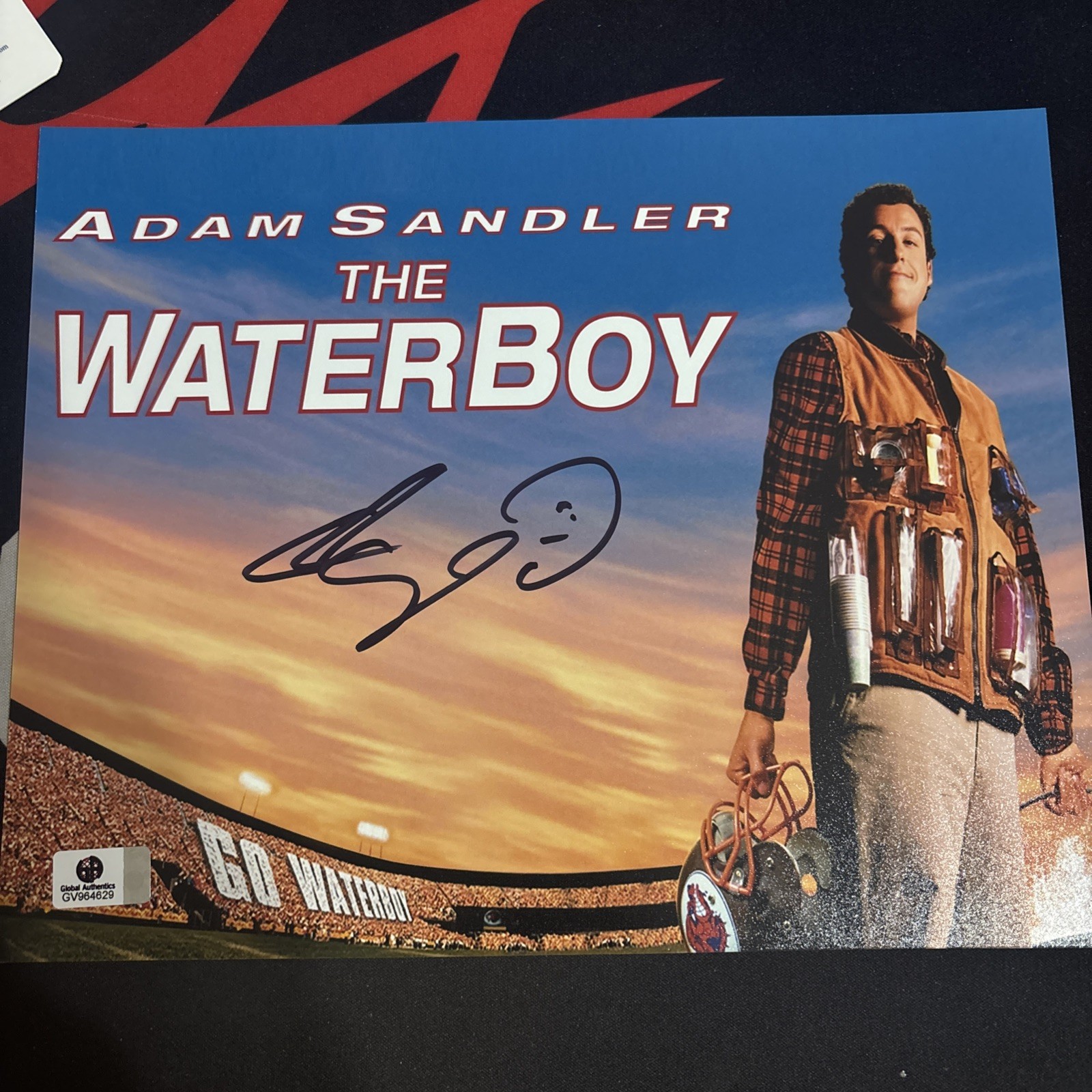 Adam Sandler WaterBoy signed / Autographed 8x10 Autographed Glossy Photo - COA