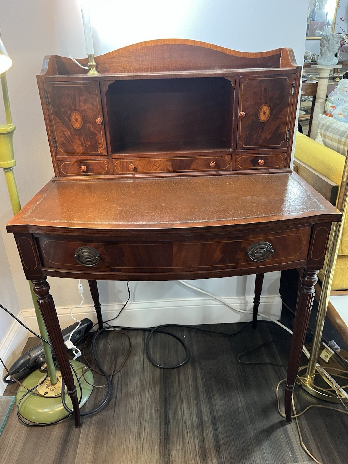 Antique “Flint & Hunter Furniture” lady writing desk