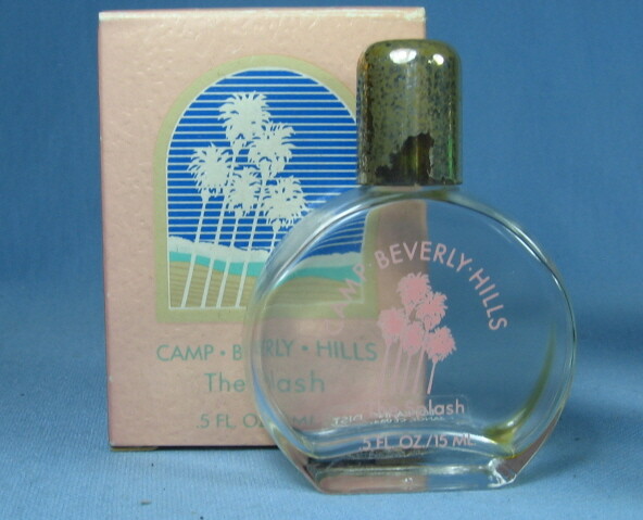 Vintage CAMPO BEVERLY HILLS ~ Micro Mini Empty PERFUME Bottle & Original Box
