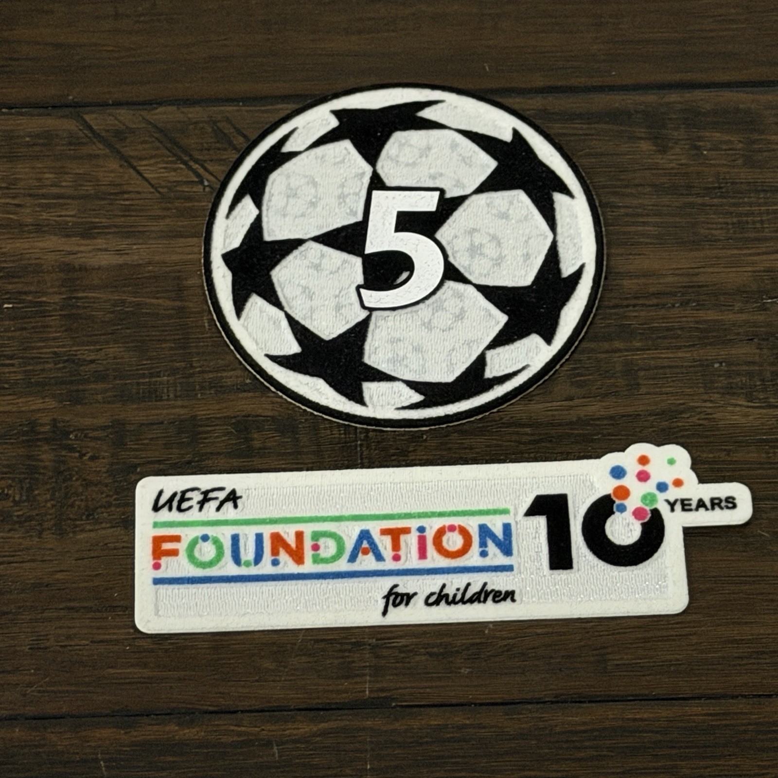 OFFICIAL 25-26 Barcelona Patch Badge Parche UCL Starball Foundation Sporting iD