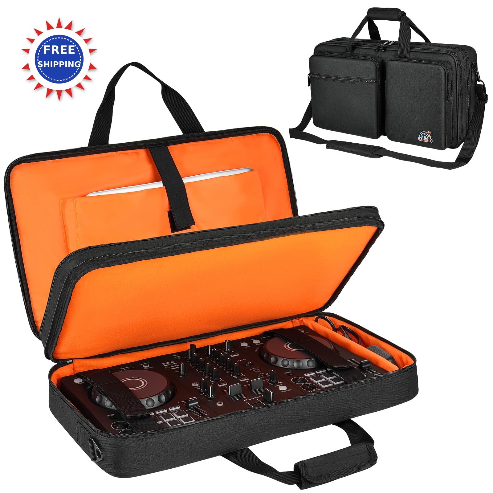 DJ Controller Case Compatible with Pioneer DDJ SR SR2 RR DDJ-REV1 Denon MC4000