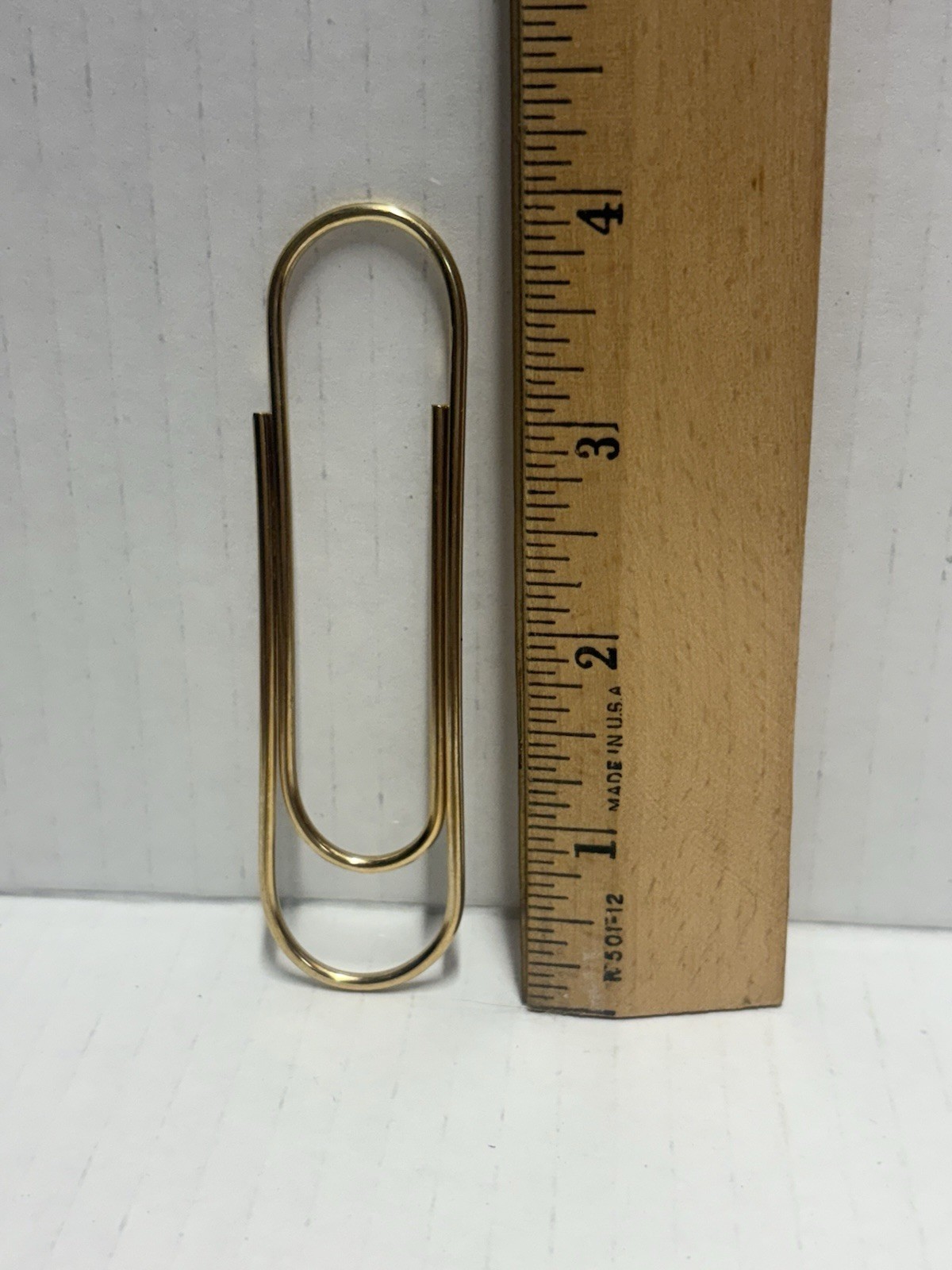 Jumbo Paper Clips 3.75 in Set of 10 crafts decoration