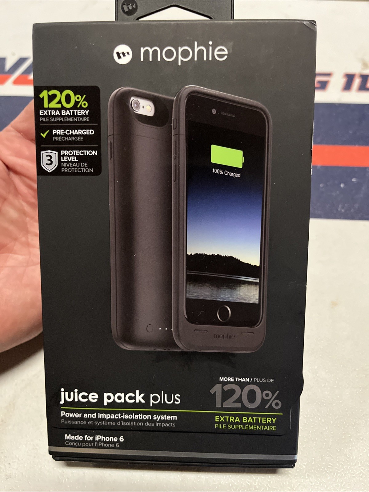 New Original Mophie Juice Pack Air Series Case for Apple iPhone 6 & iphone 6s