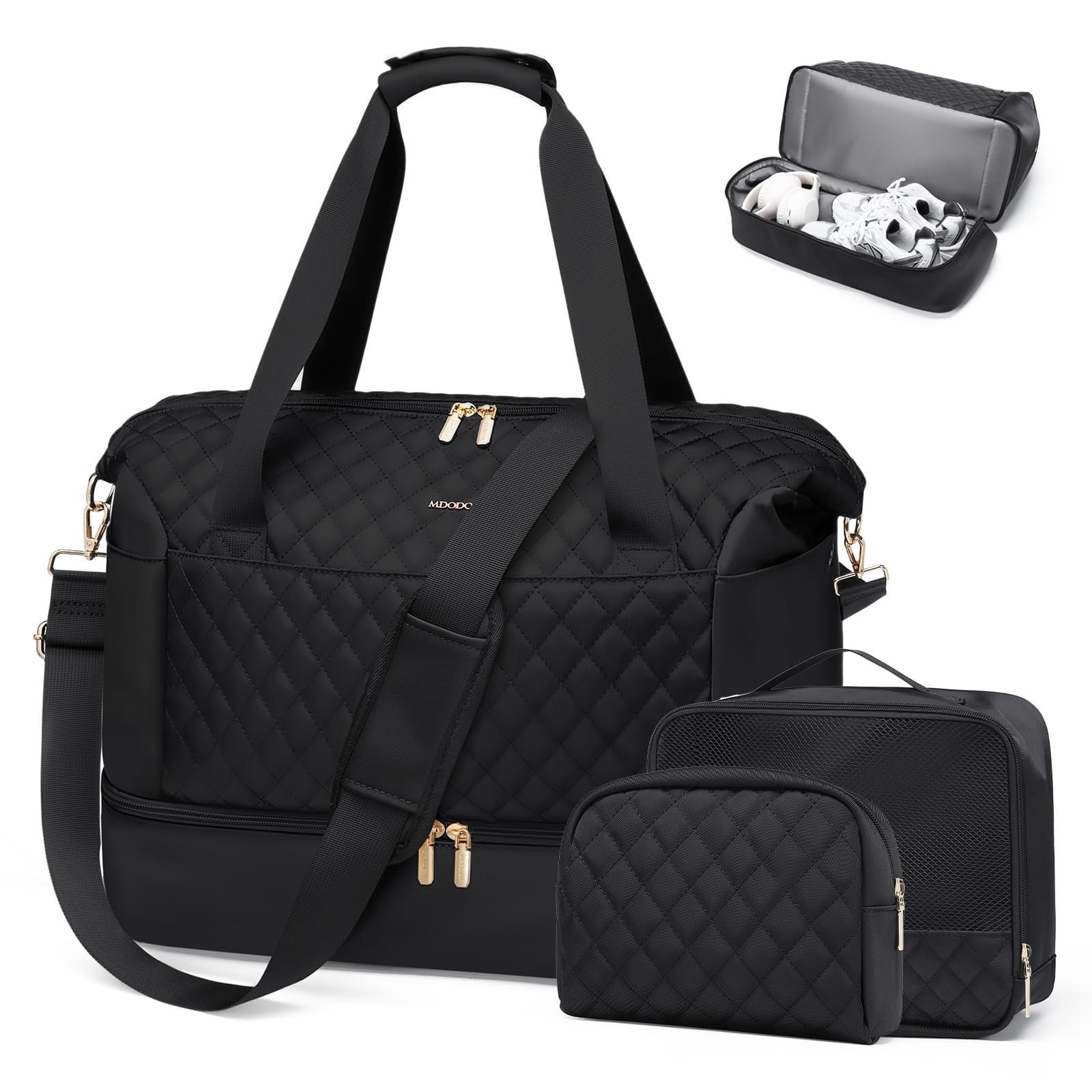 Travel Duffel Bag for Women Weekender Overnight Carry on Tote Duffle Bag Pers...