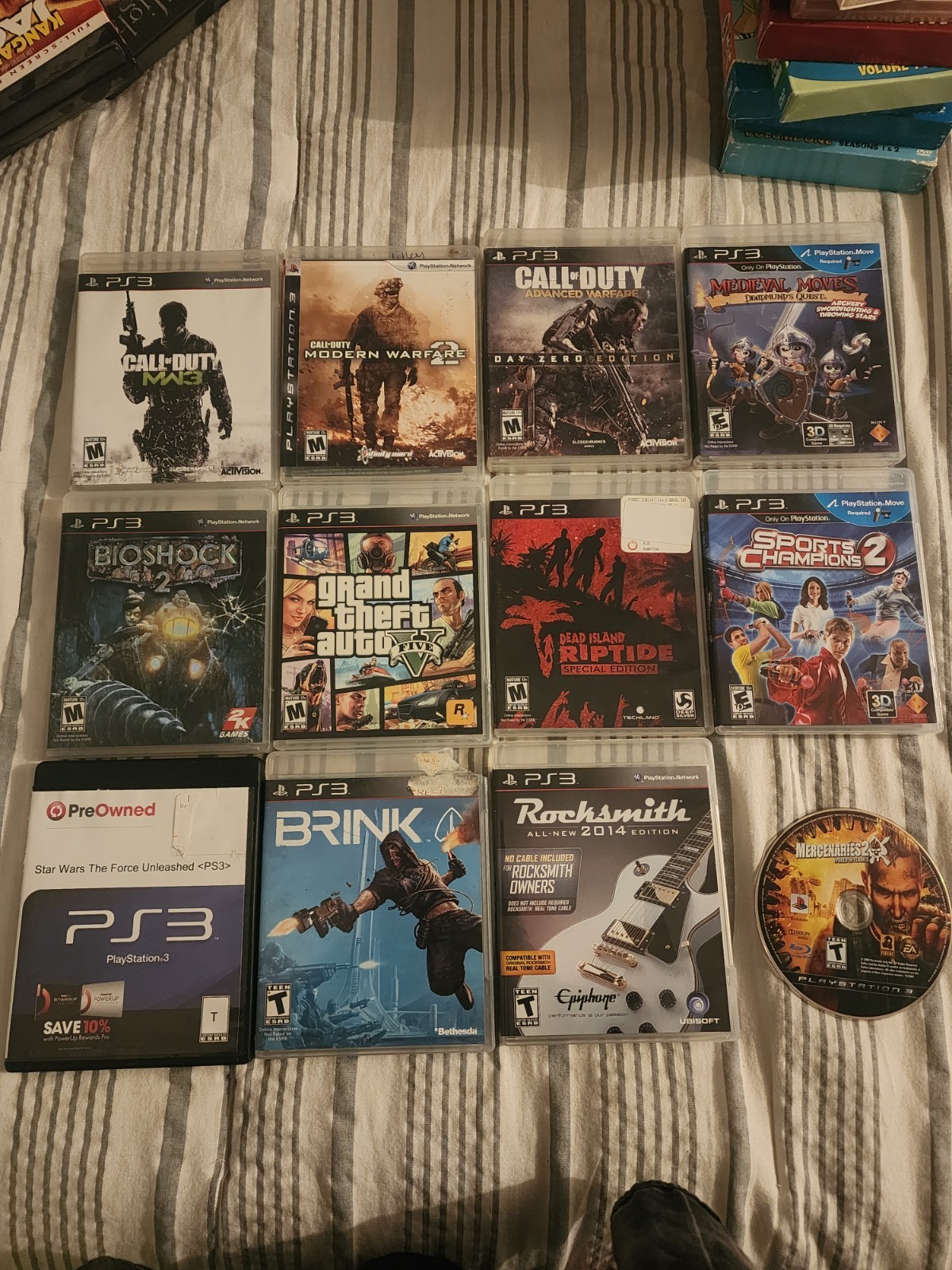 Sony Playstation 3 Games Bundle PS3 PS4 Xbox One 15 Games