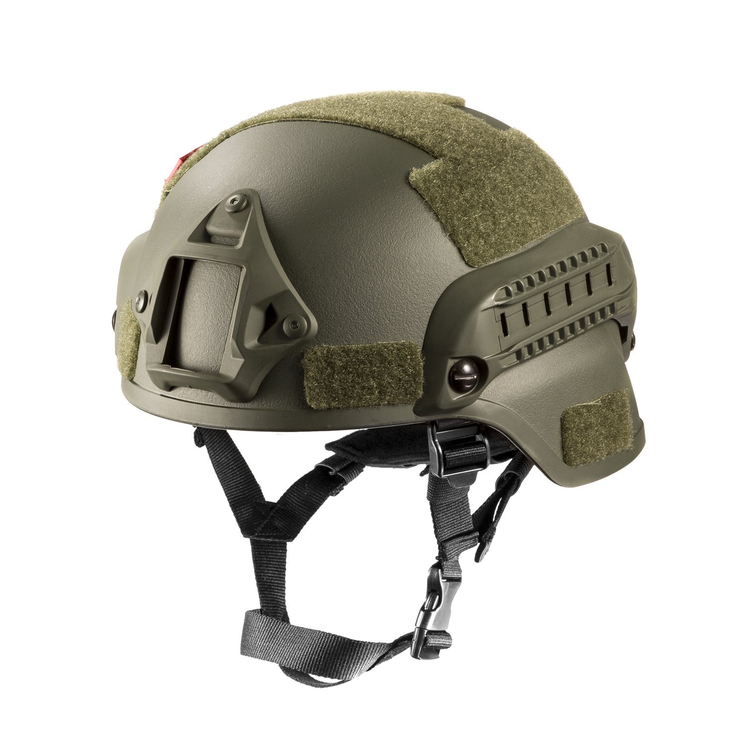Helmet MICH 2000, 3mm ABS Plastic Adjustable ACH Tactical Helmet with Ear Pro...