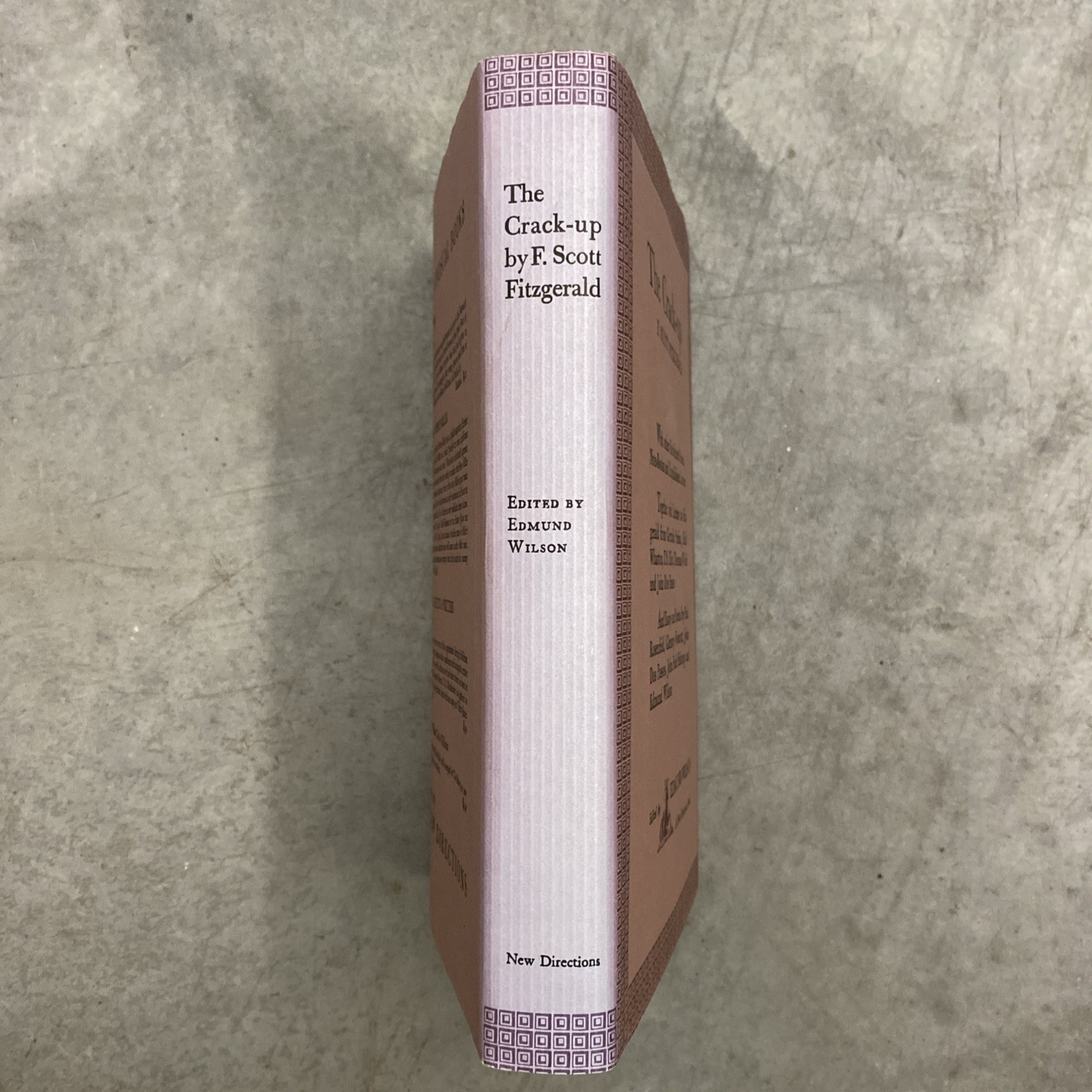 The Crack-Up F Scott Fitzgerald 1945 New Directions HC w/ Dust Jacket