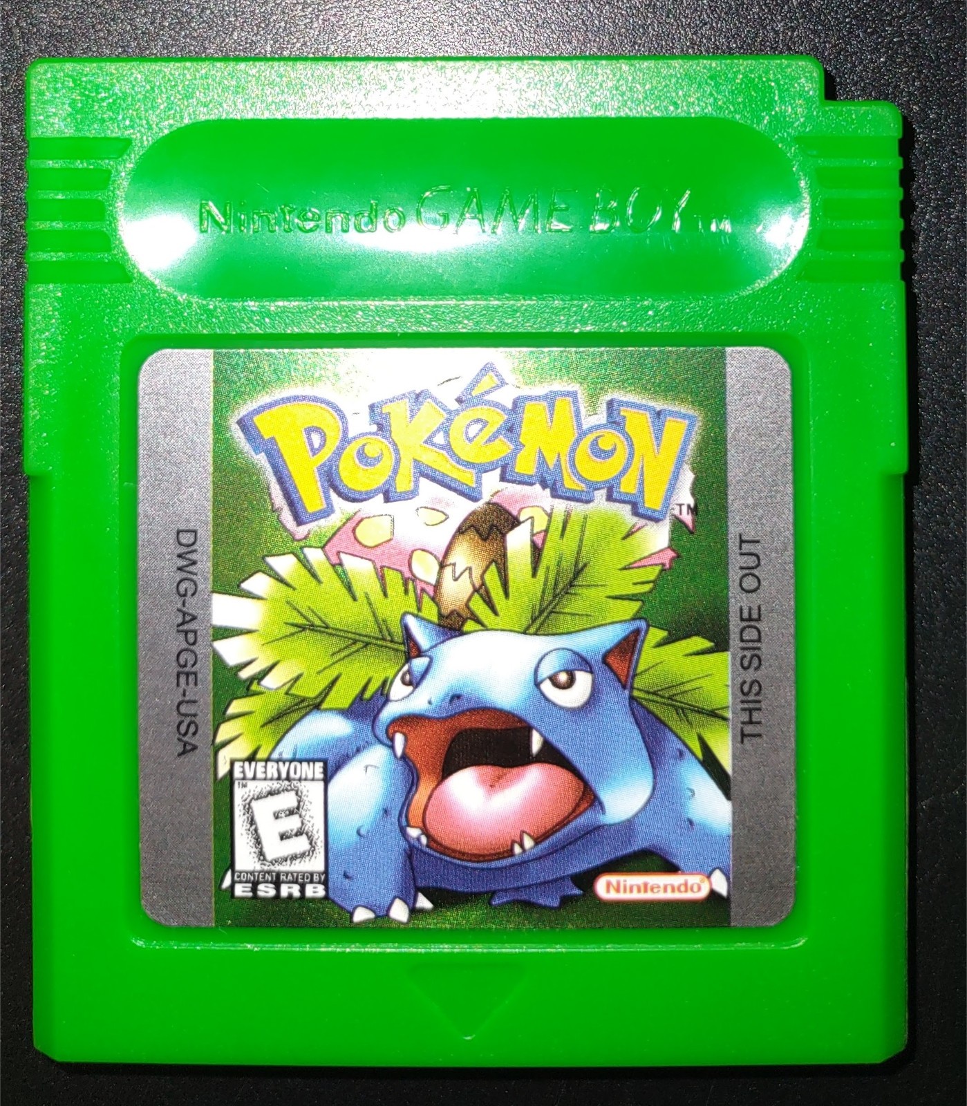 Pokemon Green Version Game Cartridge for Nintendo Game Boy