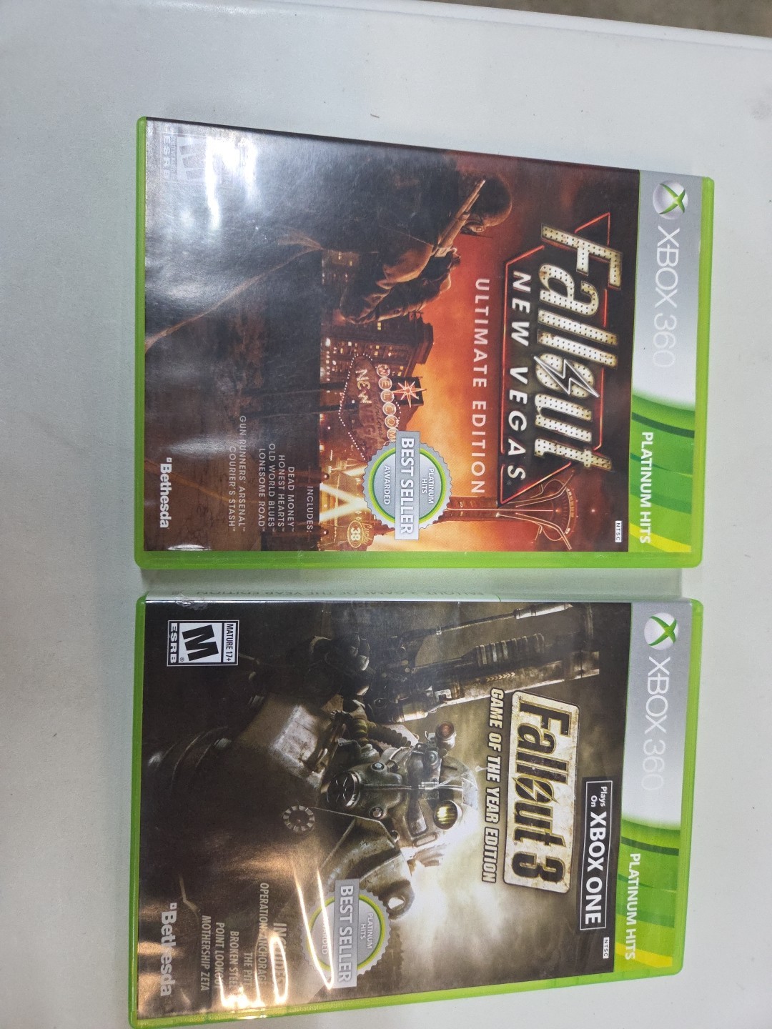 Fallout 3 Game of the Year and New Vegas Ultimate Edition Xbox 360