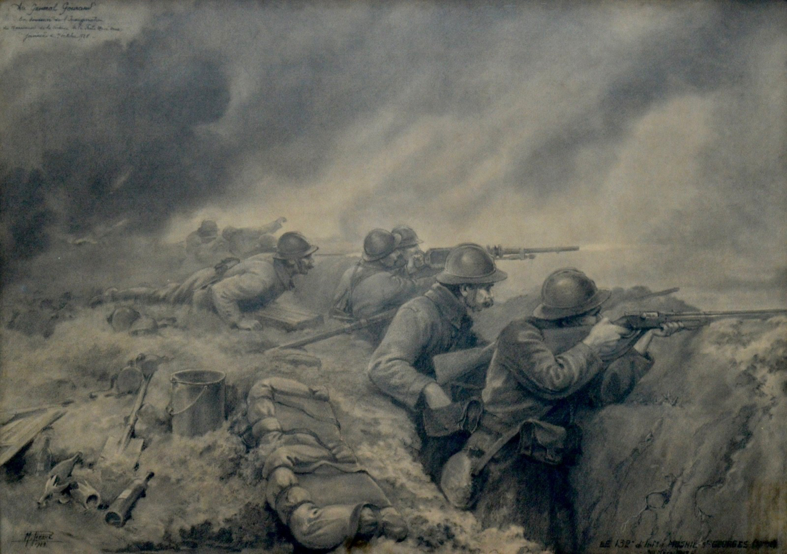 PIERRE Marcel (1897-1969) "132nd Infantry Regiment" Ferté Massé Soldier War