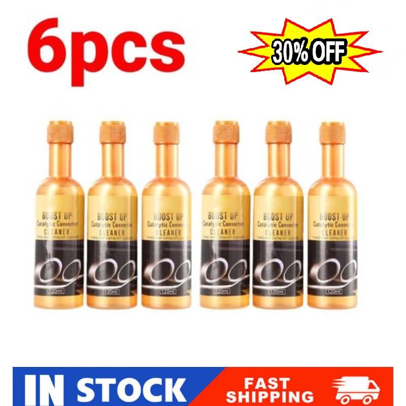 6PCS Boost Up Vehicle Engine Catalytic Converter Cleaner Multipurpose De e &