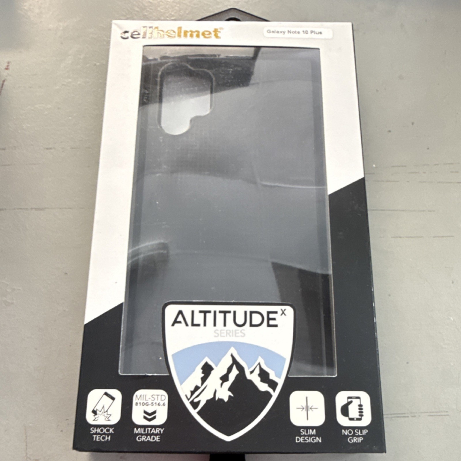 cellhelmet Clear Shockproof Slim Case for Samsung Galaxy Note 10 Plus