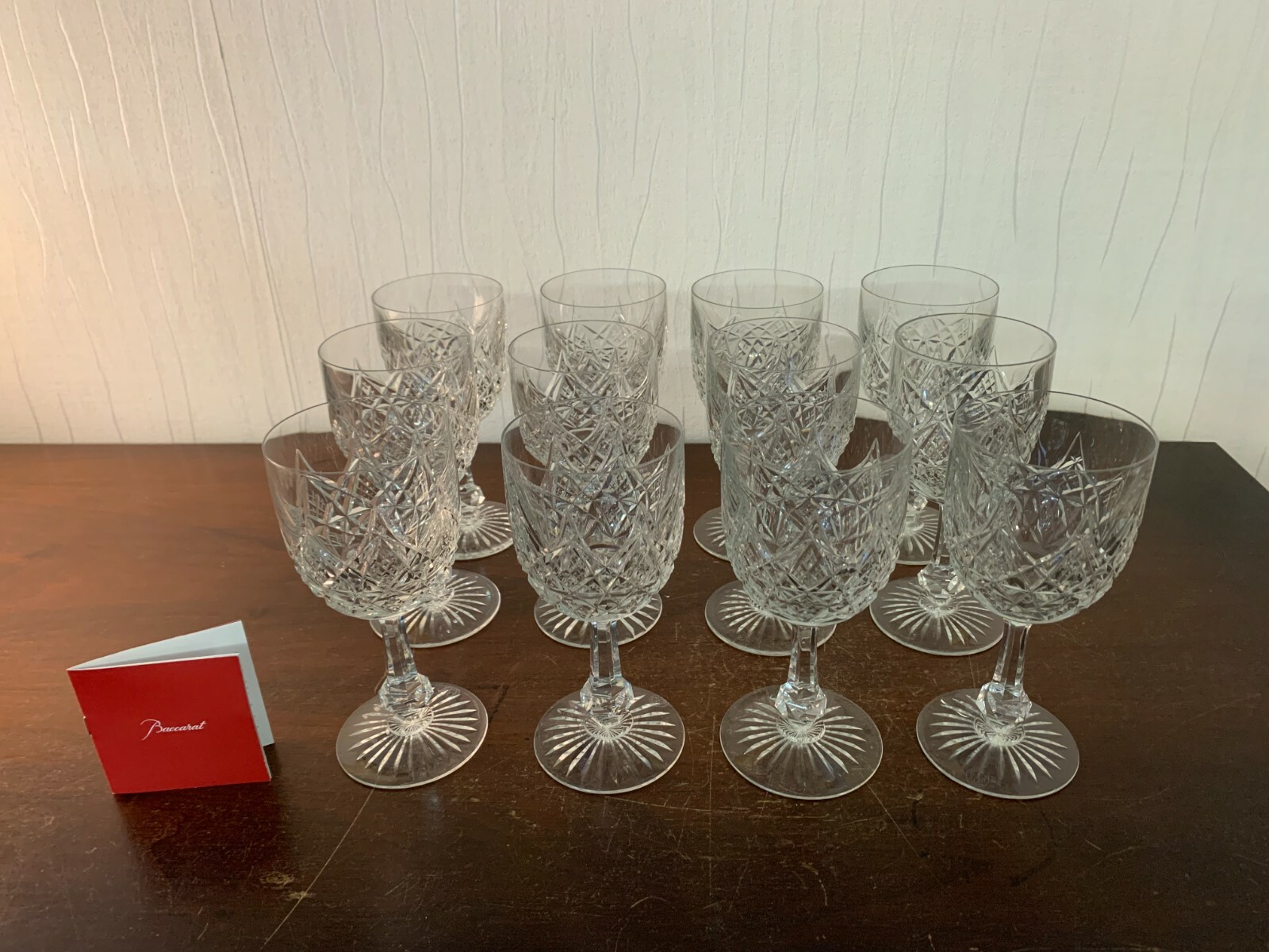 25 Porto Glasses Model Colbert In Baccarat Crystal (Price Per Unit)