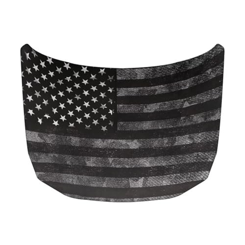 Car Hood Cover American Flag Design Car Hood Protector Gray American Flag