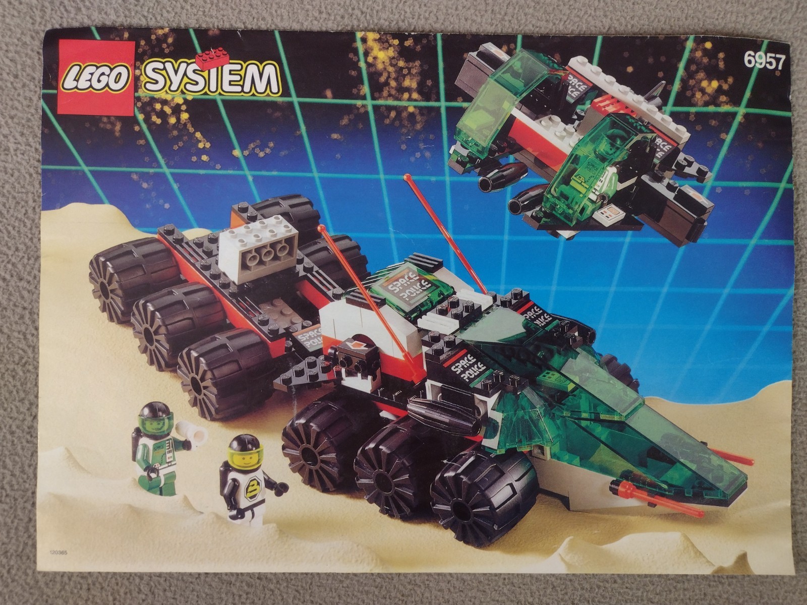 Lego System 6957 Instruction Manual Only Solar Snooper