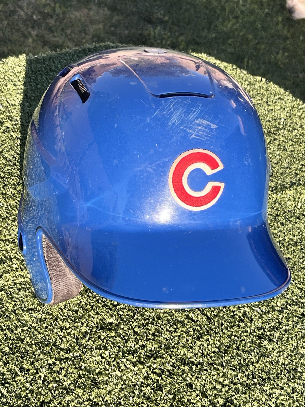 Chicago Cubs MLB Baseball  Rawlings Batting Helmet Size 7 1/4