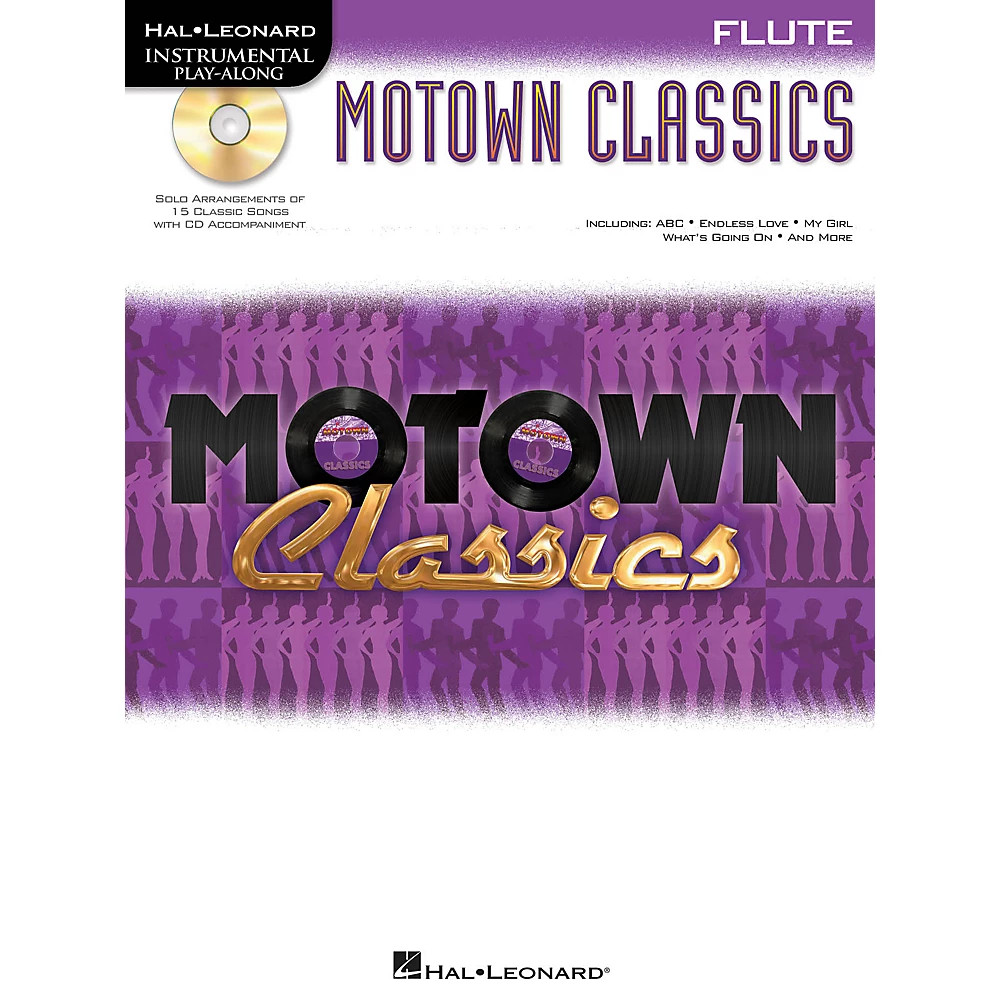 Hal Leonard Motown Classics - Instrumental Play-Along Book/CD Flute