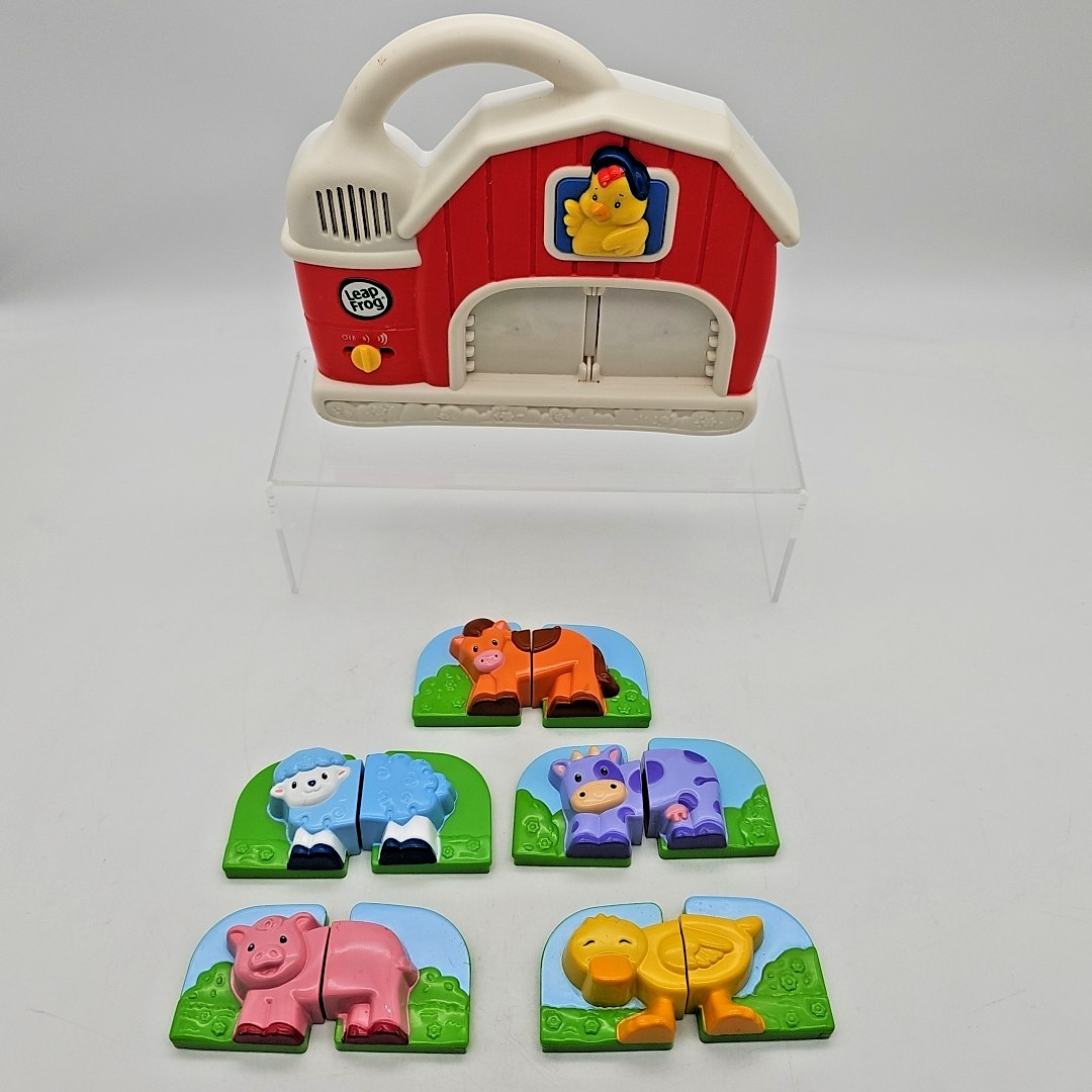 LeapFrog FRIDGE FARM MAGNETIC ANIMAL Complete Set Chick Pig Horse Sheep Cow Toy
