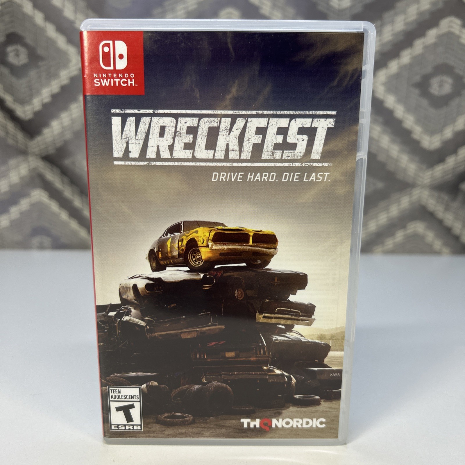 CASE ONLY Wreckfest for Nintendo Switch OEM Case