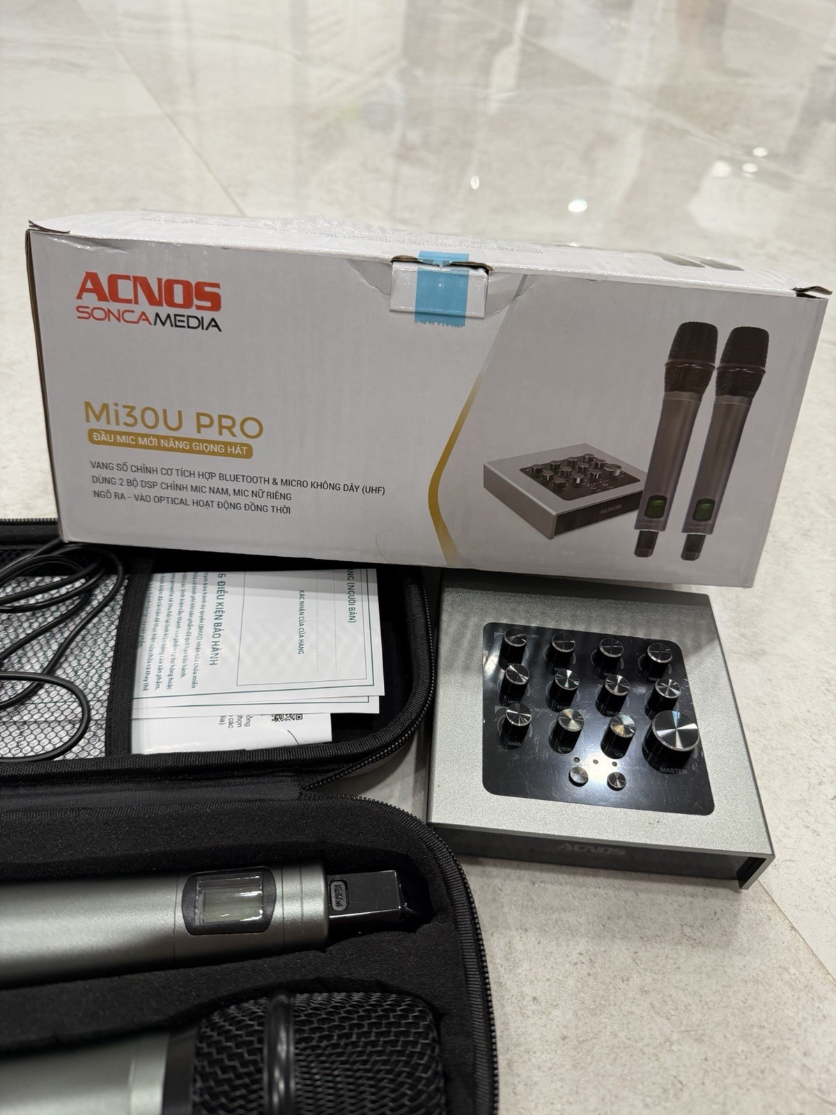 Vietnamese ACNOS Mi30U PRO Karaoke System